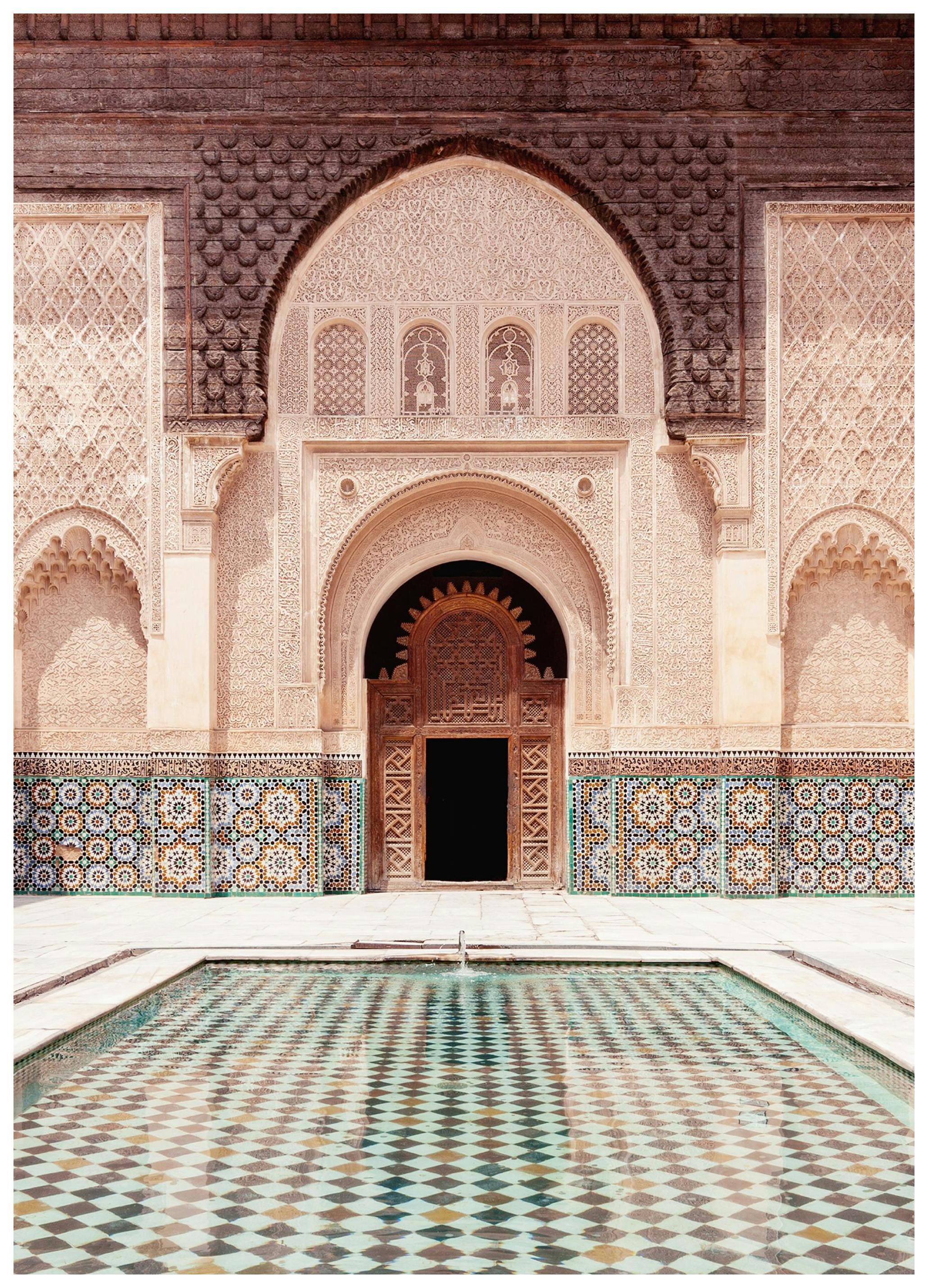 Plakat Marrakech Facade (21x30 cm) - Poster Store