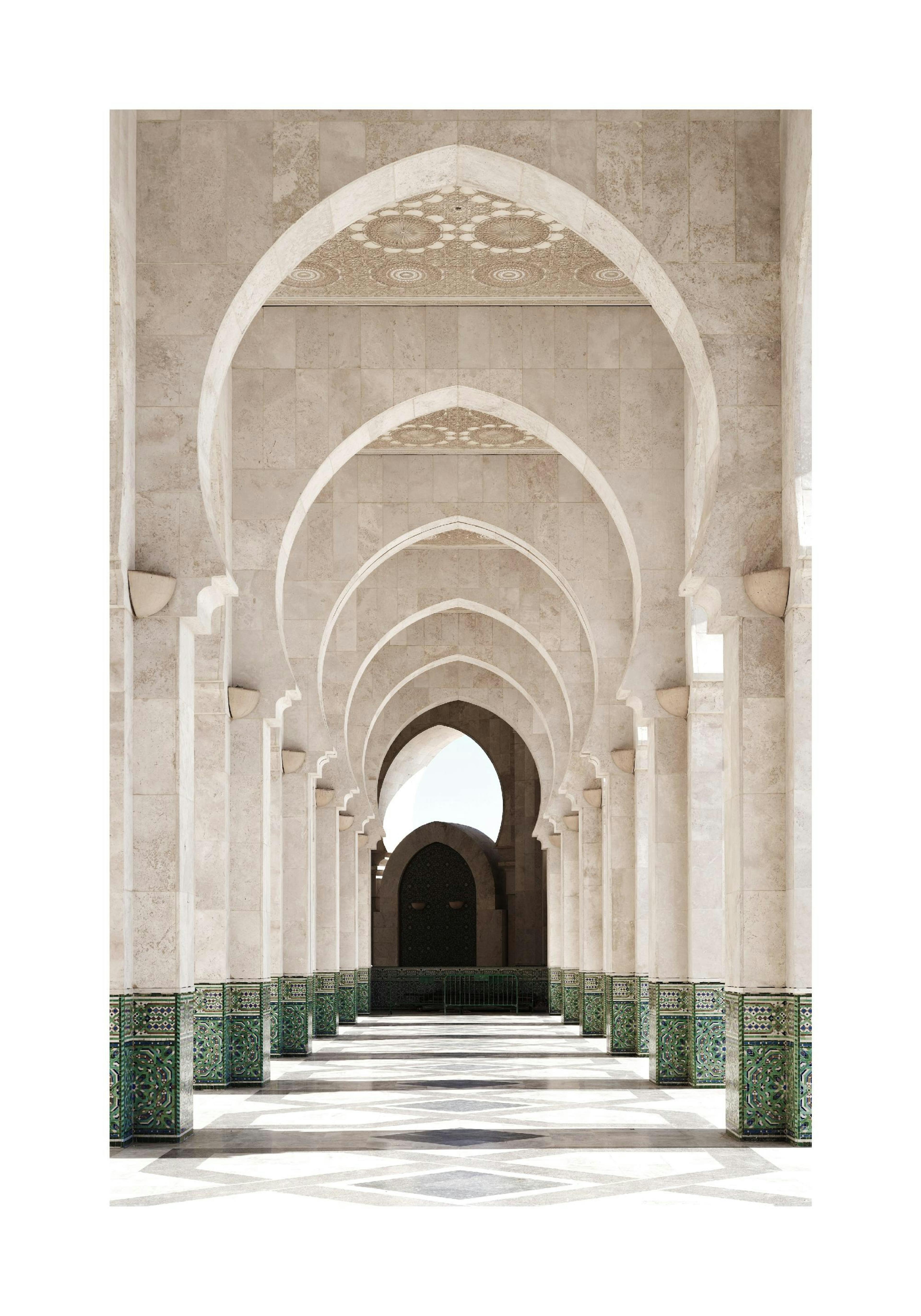 Marrakech Arches Poster thumbnail