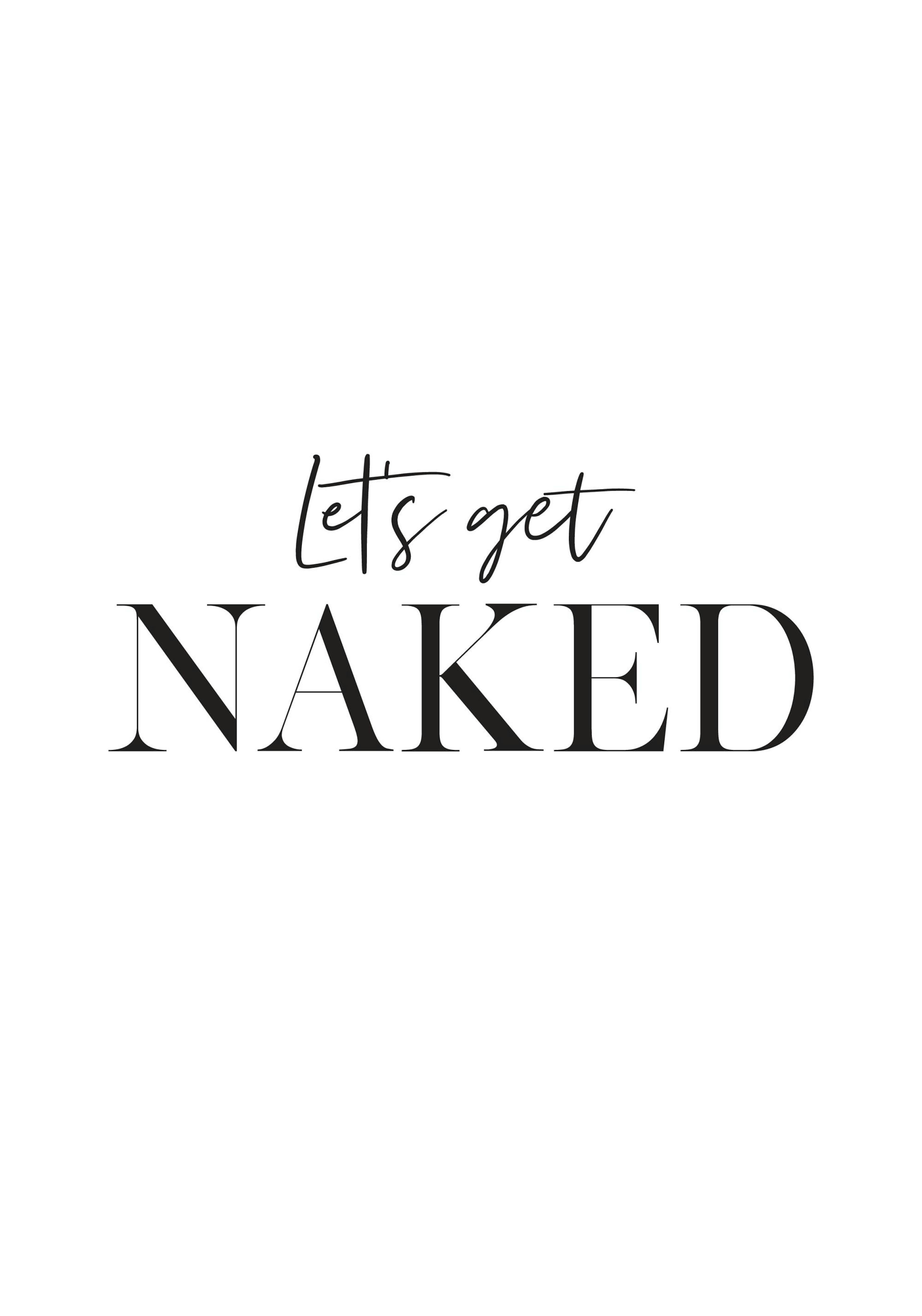 Let's Get Naked Poster thumbnail