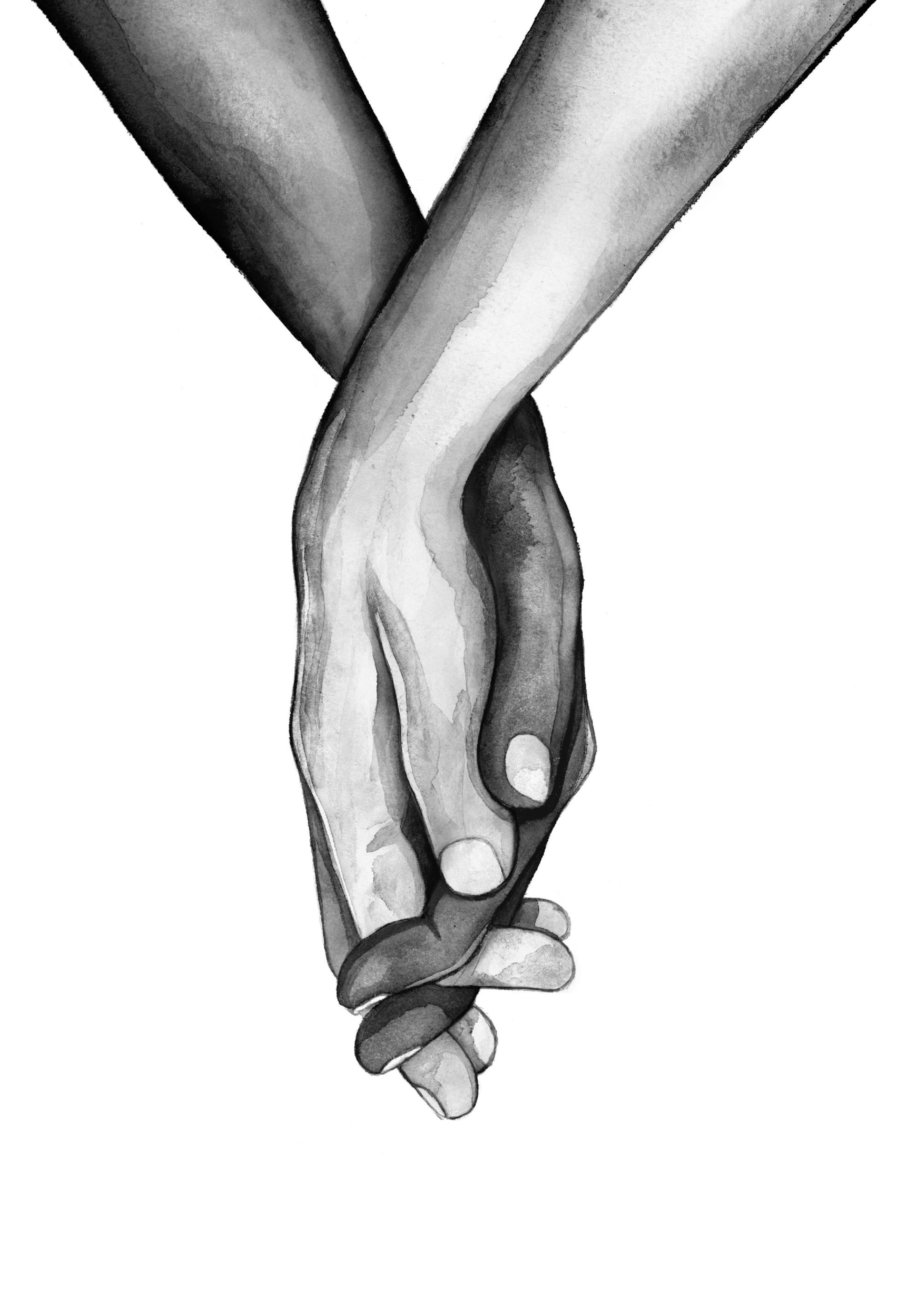 Holding Hands Poster thumbnail