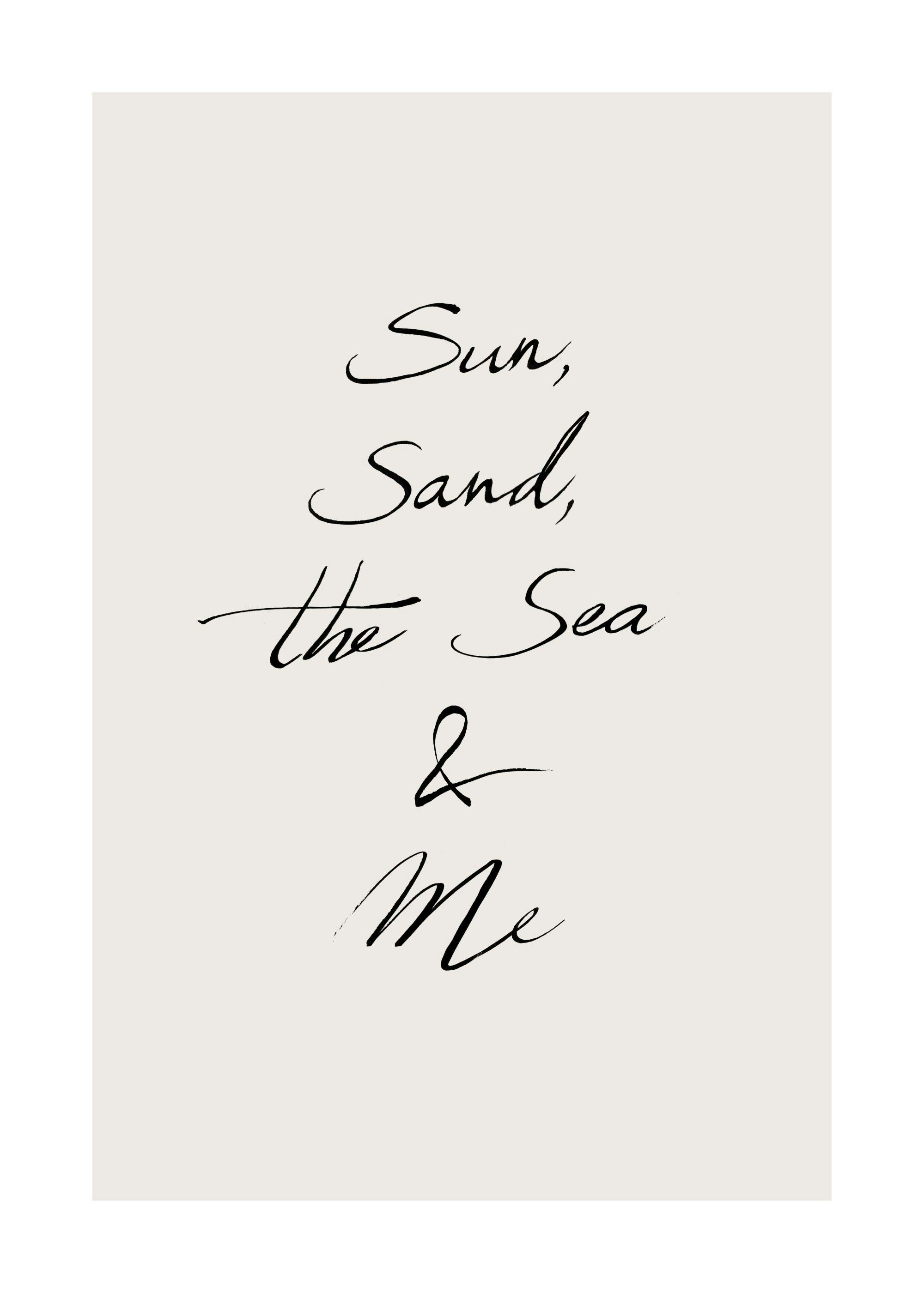The Sun & Me Poster 0