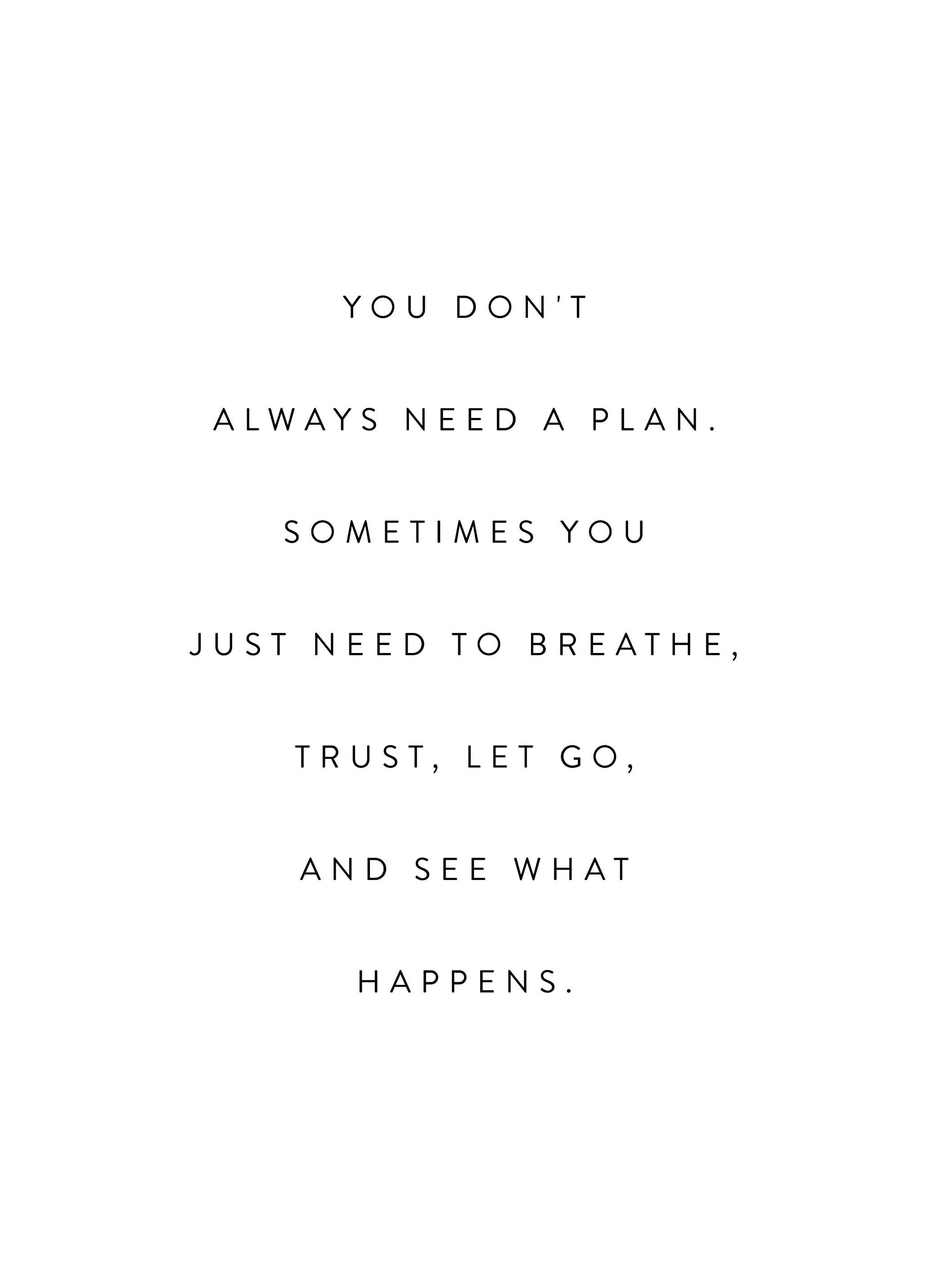 See What Happens Plakat (30x40 cm) - Poster Store