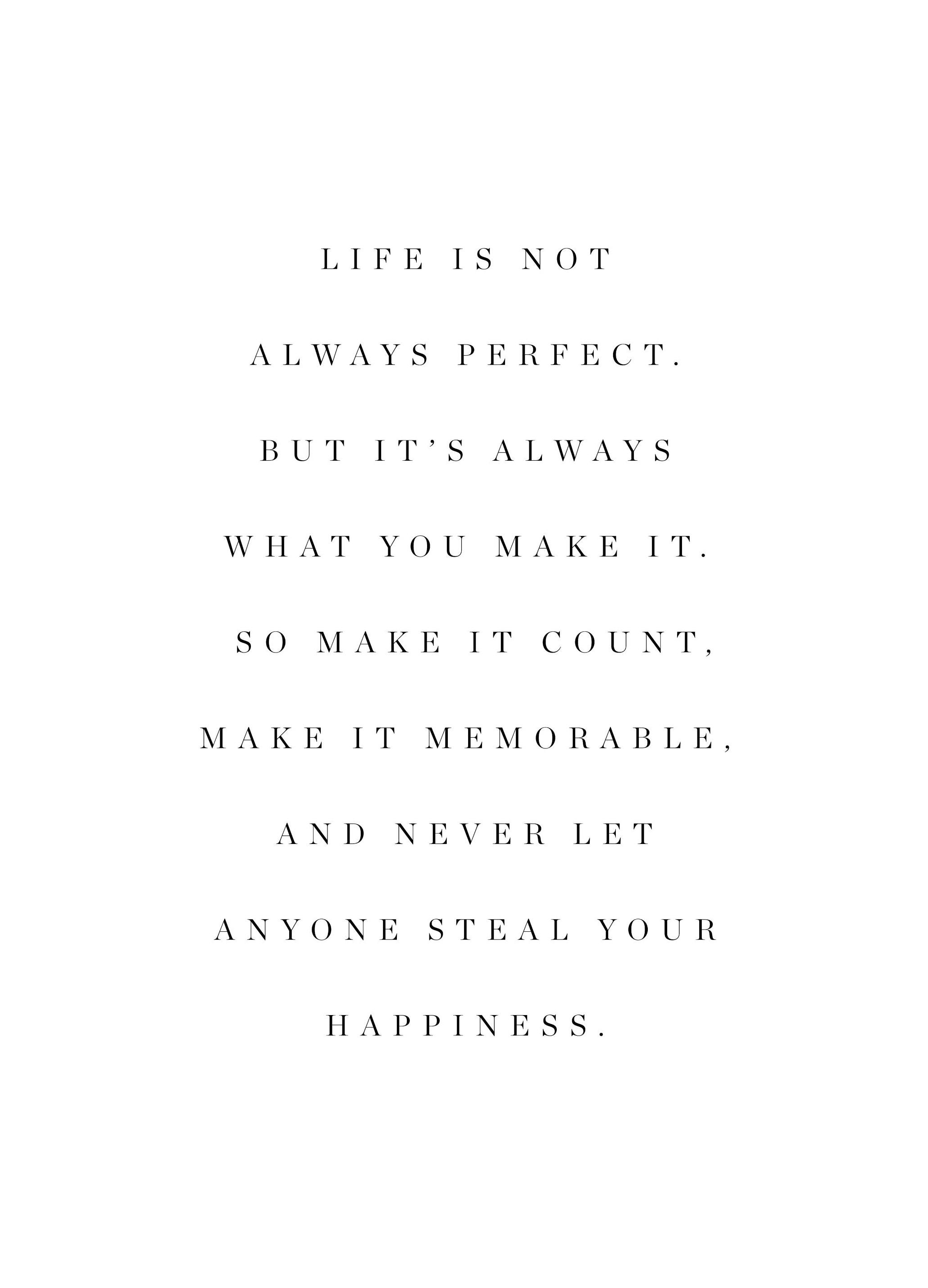 Make It Count Plakat (30x40 cm) - Poster Store