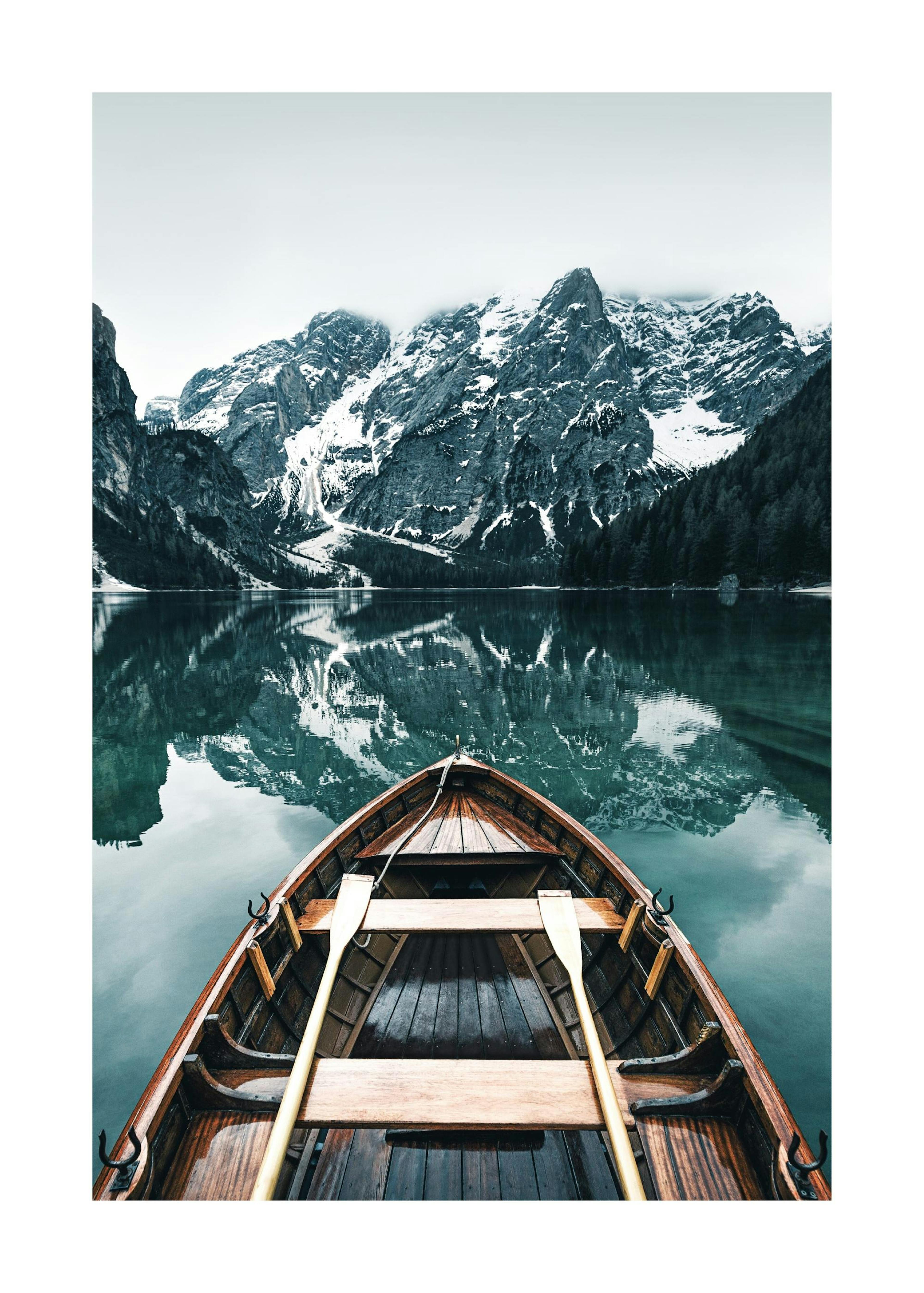 Barca in legno Poster 0