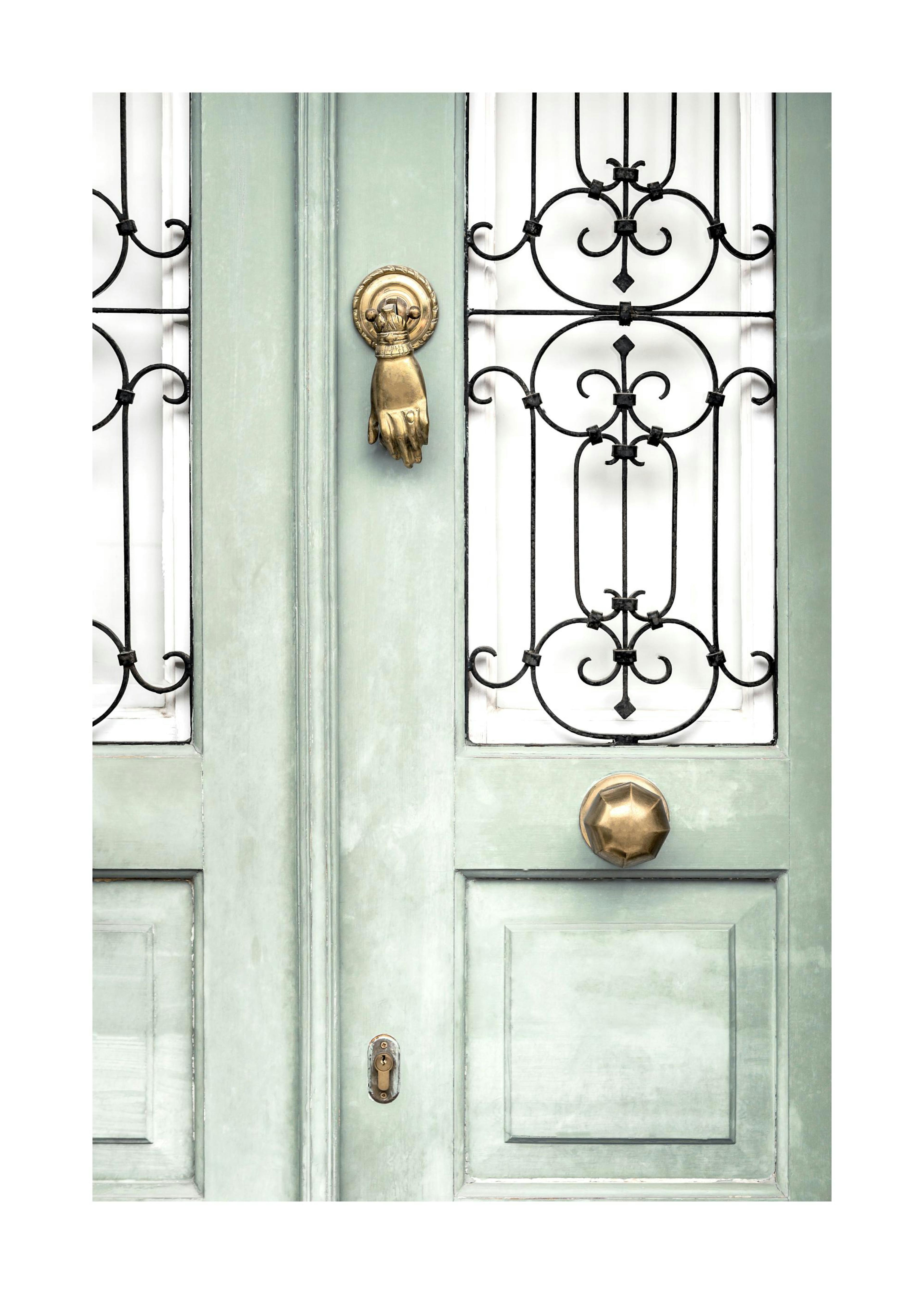 Light Green Door Poster 0