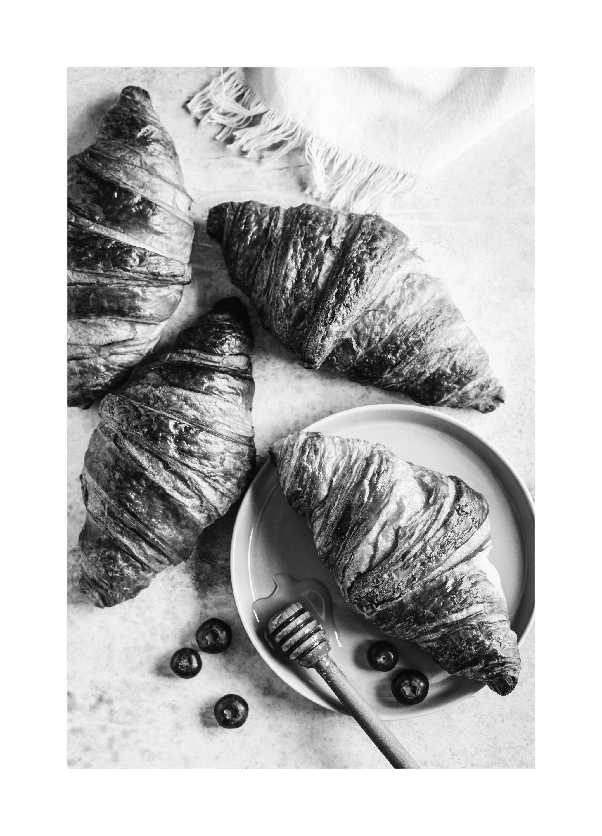 Croissants Français Poster (21x30 cm) - Poster Store