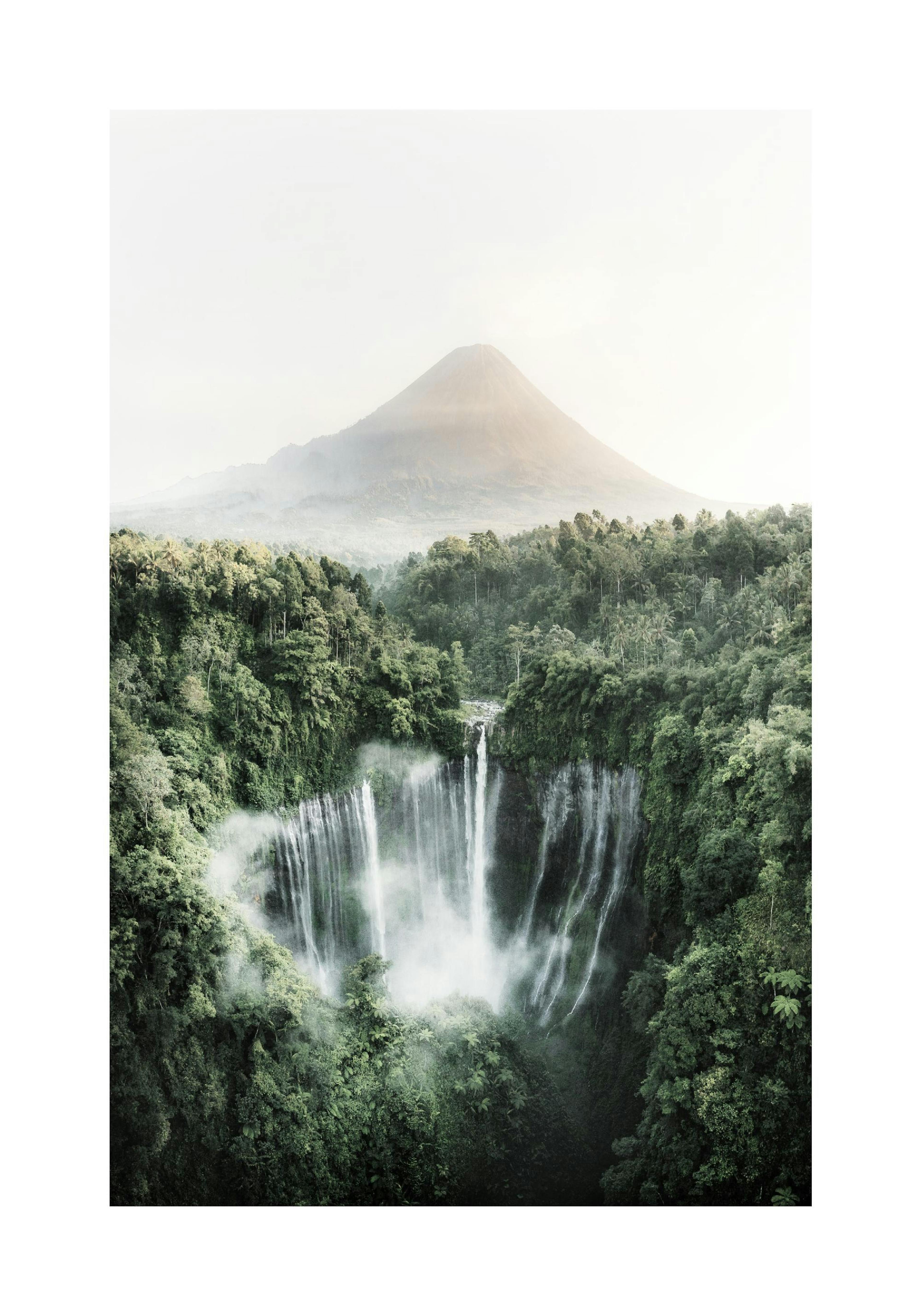 Tropischer Wasserfall Poster thumbnail