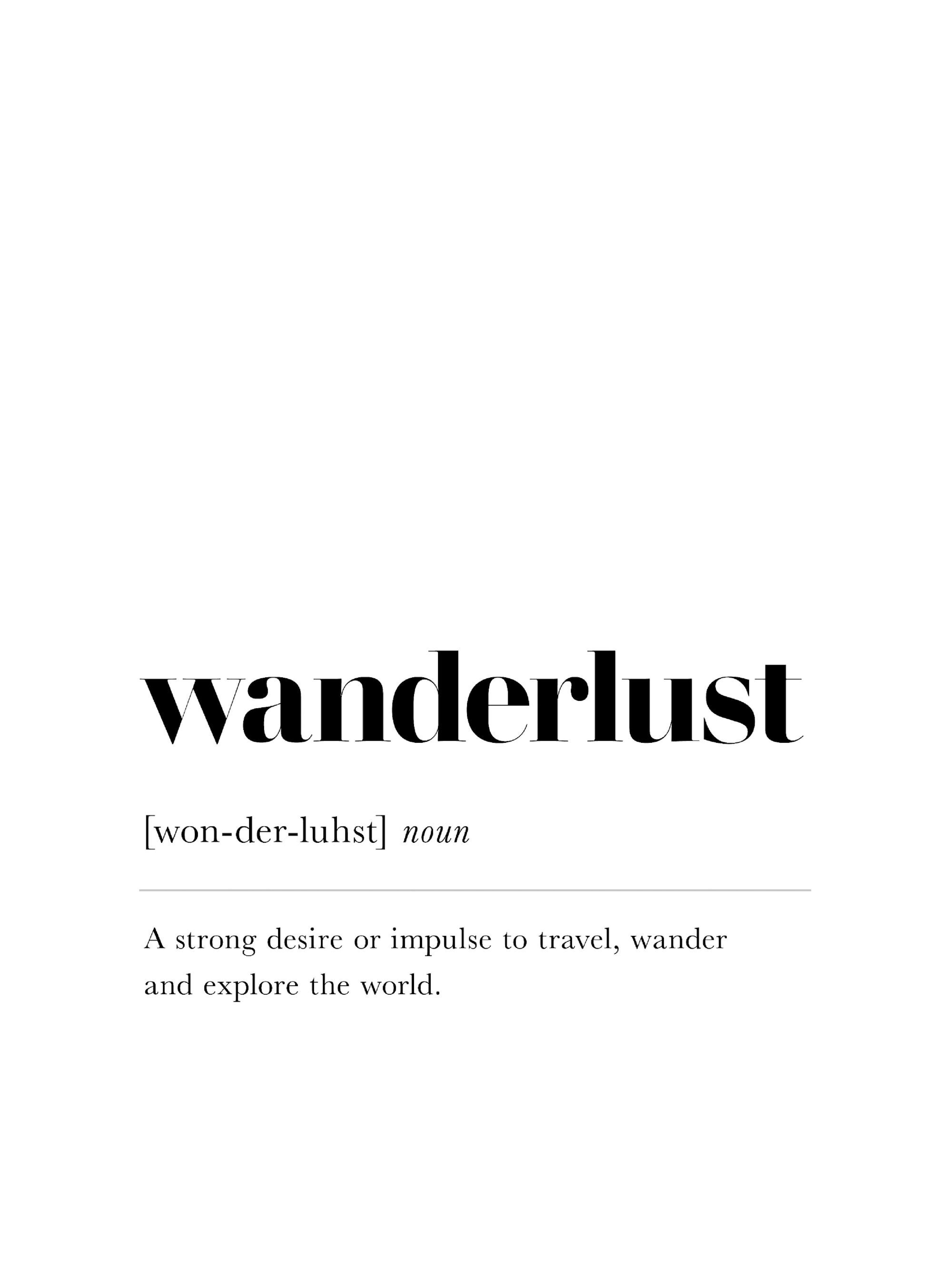 Wanderlust Poster thumbnail