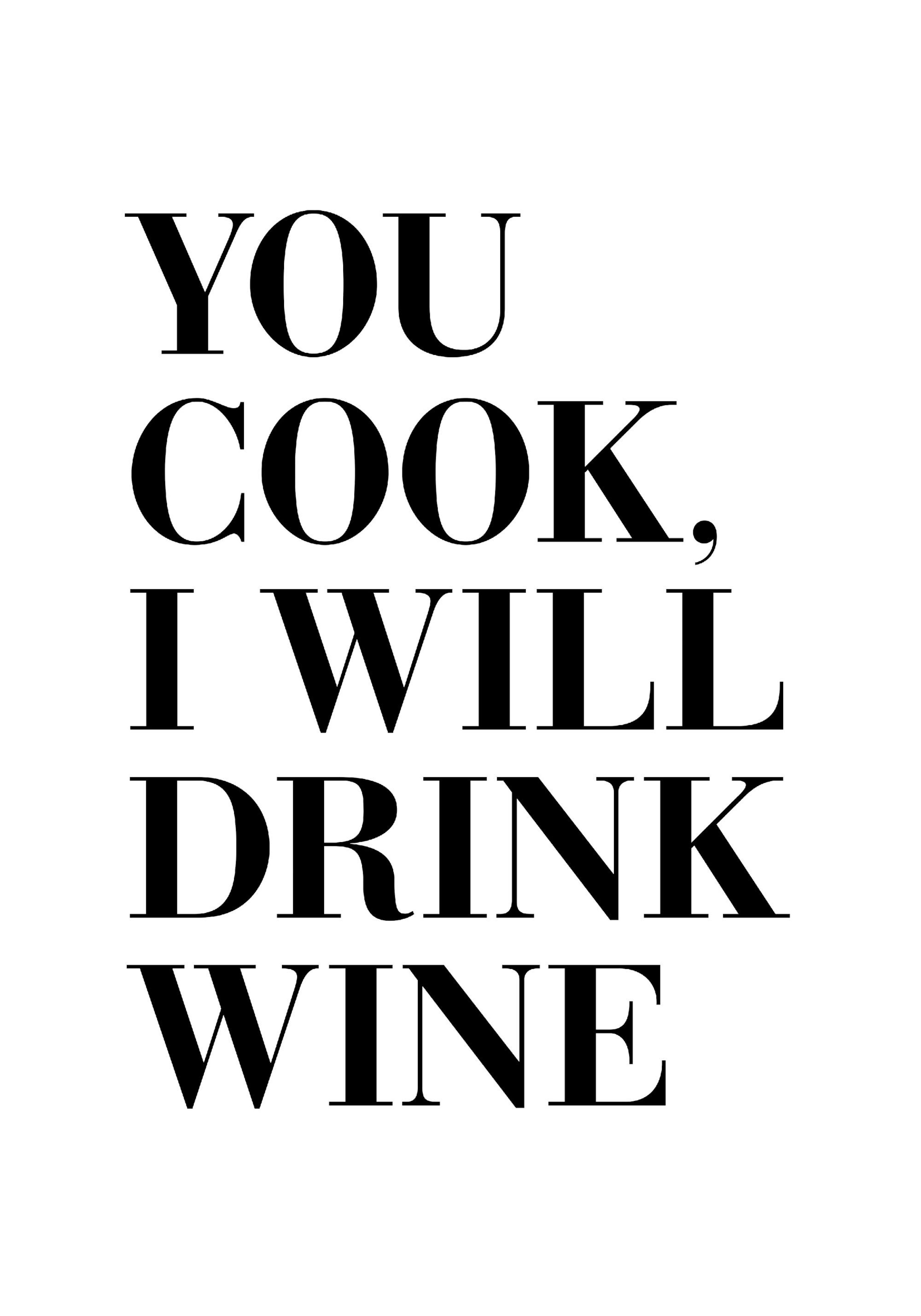 You Cook I Will Drink Wine 포스터 thumbnail