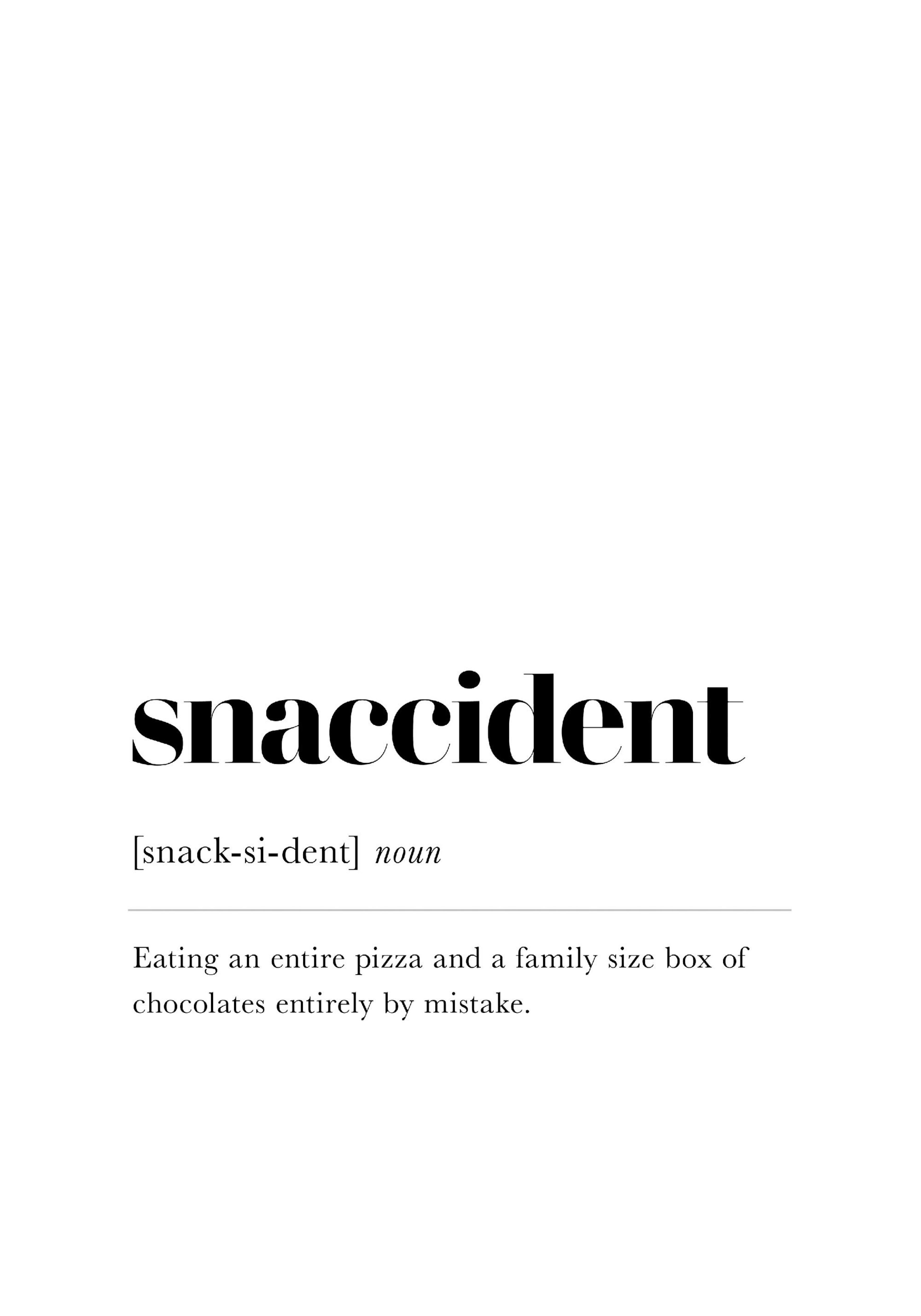 Snaccident 포스터 thumbnail