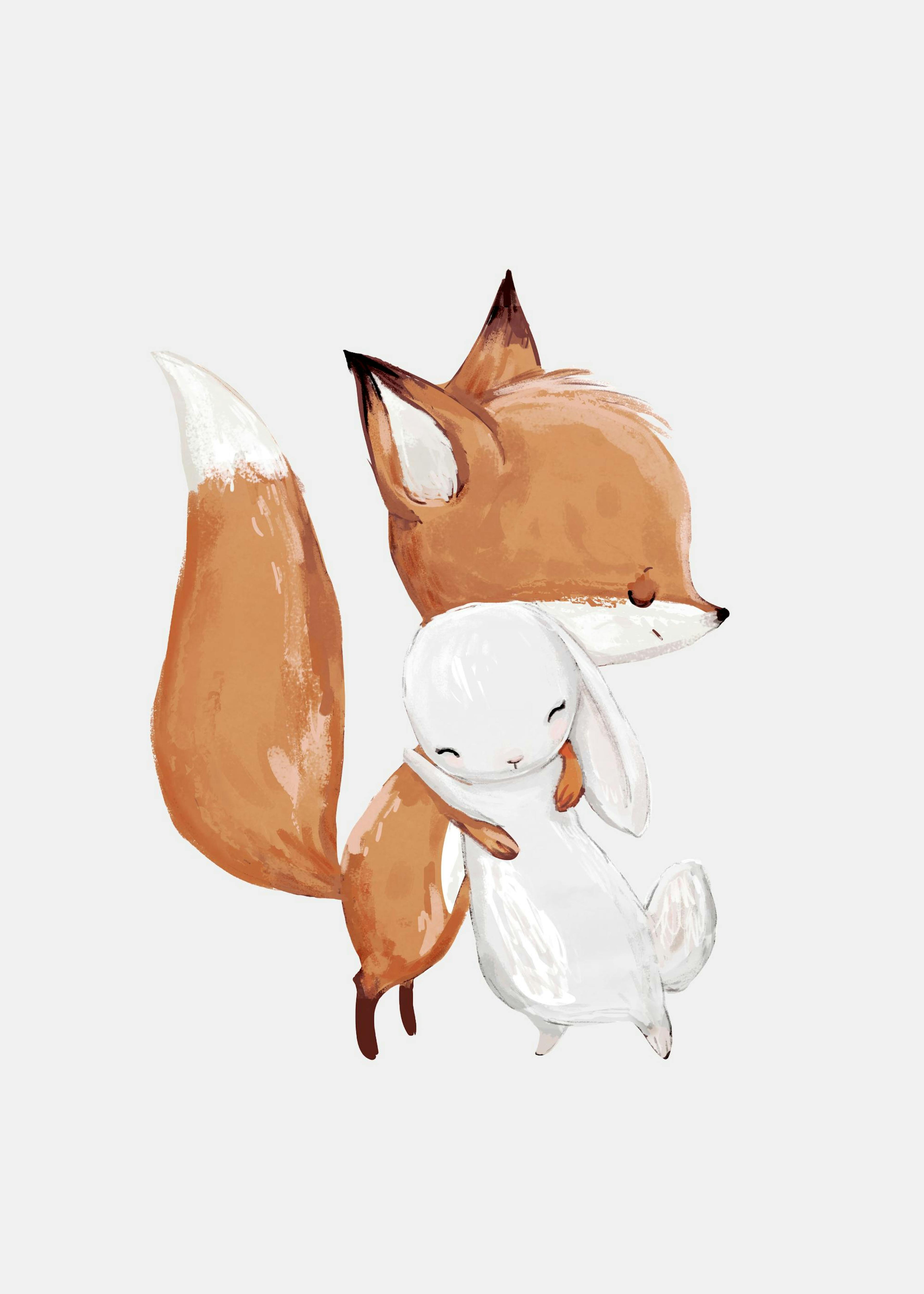 Fuchs und Hase Poster 0
