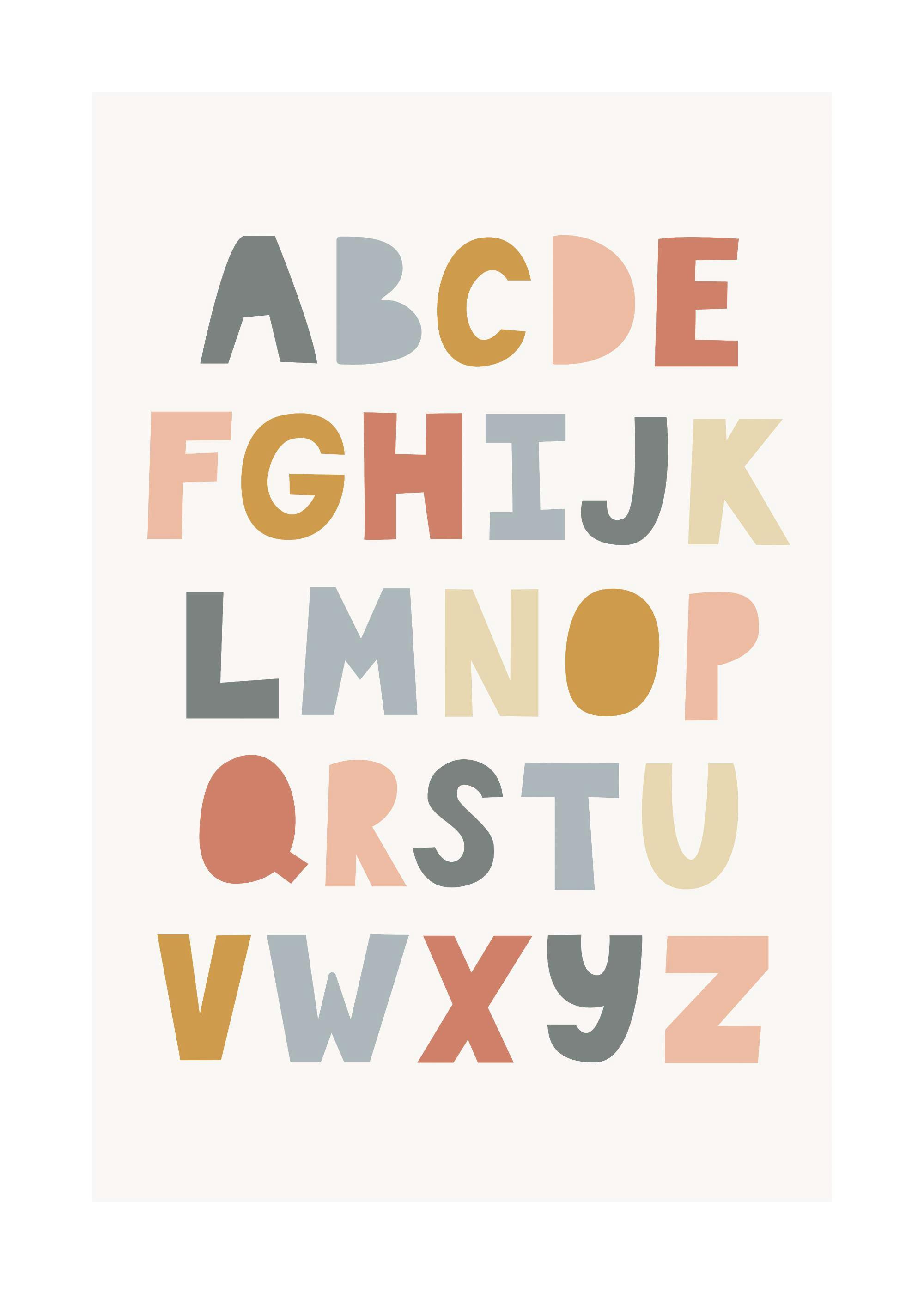 Alfabet Poster 0