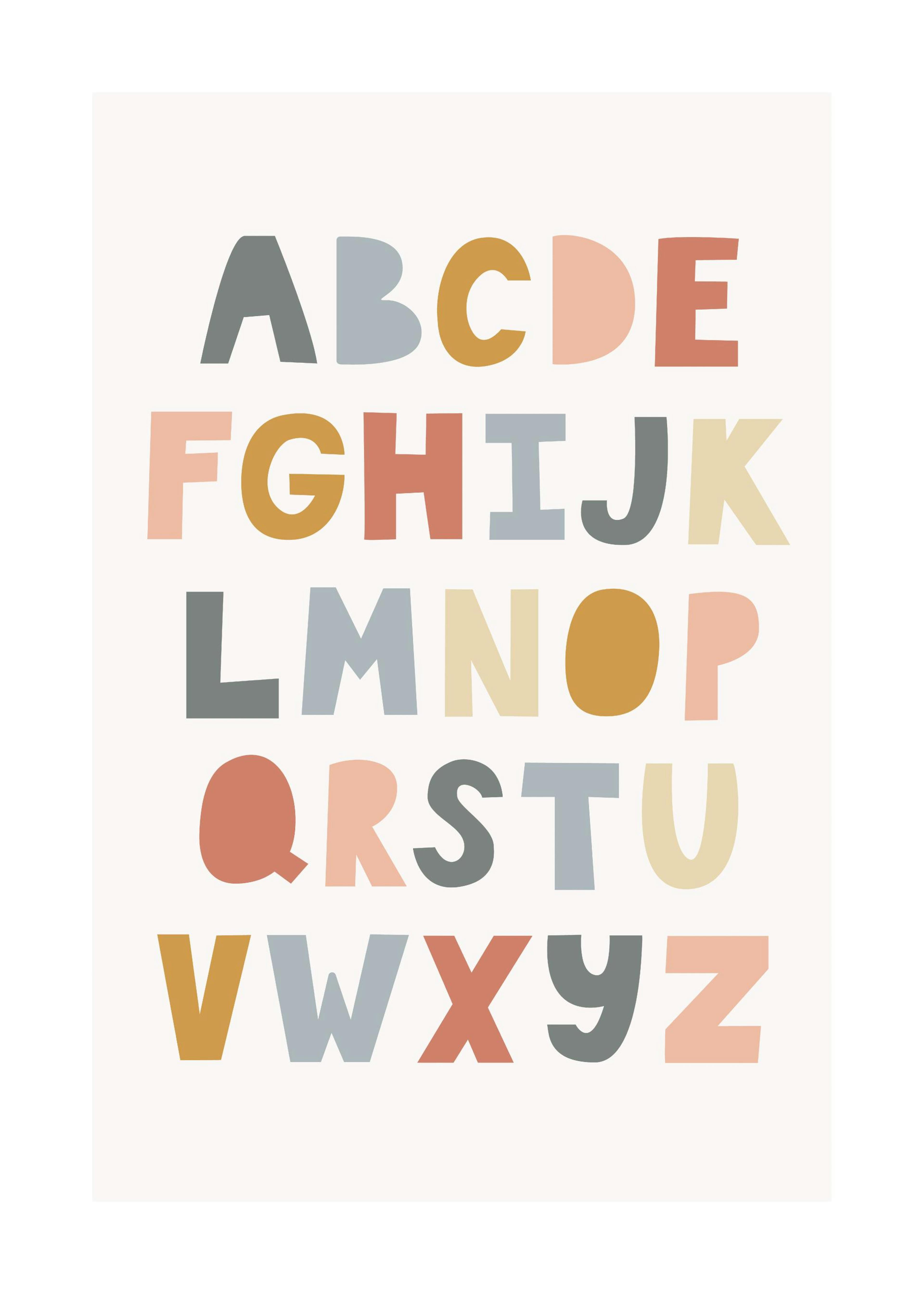 Alphabet Poster 0