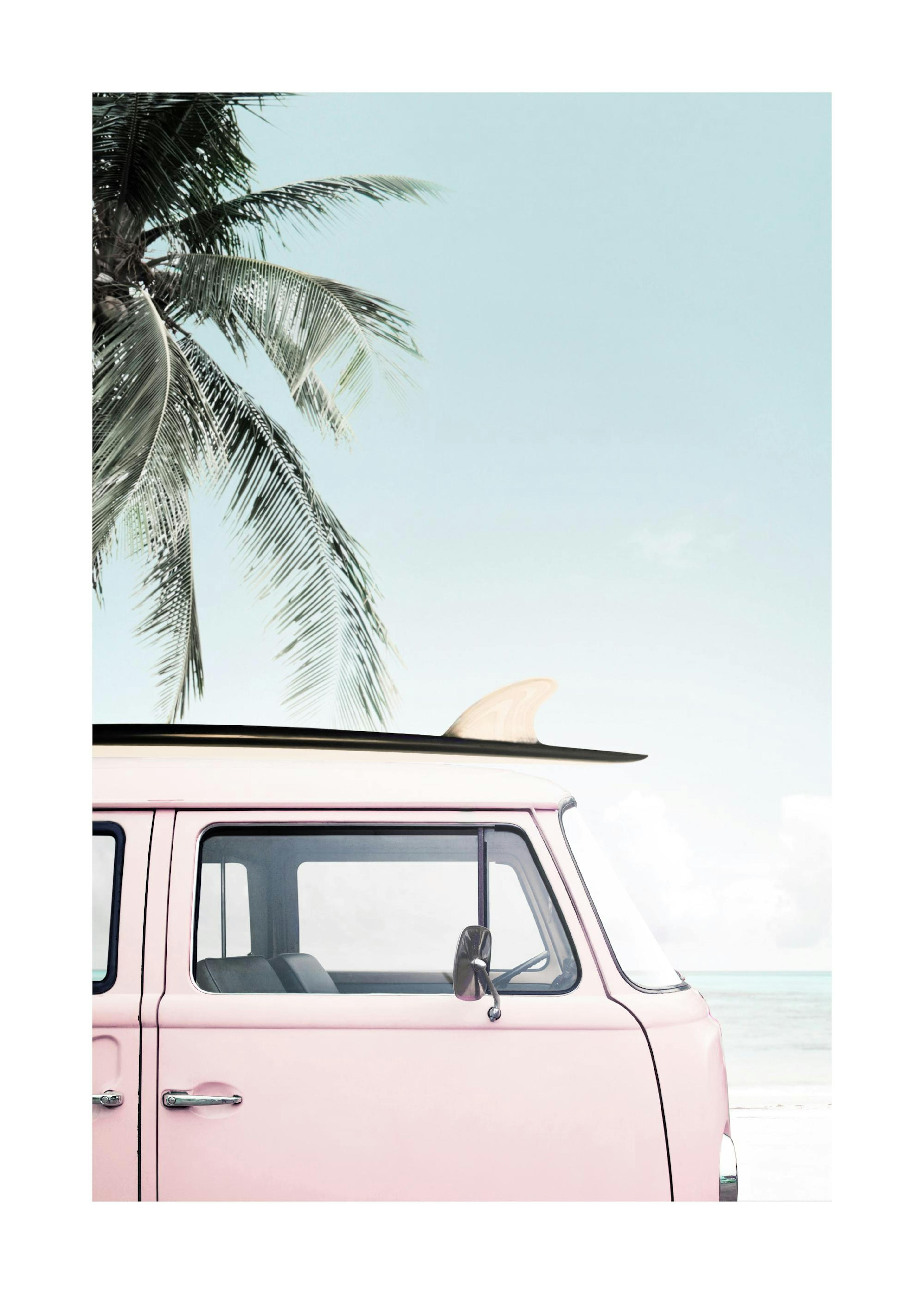 Beach Surf Van Poster 0