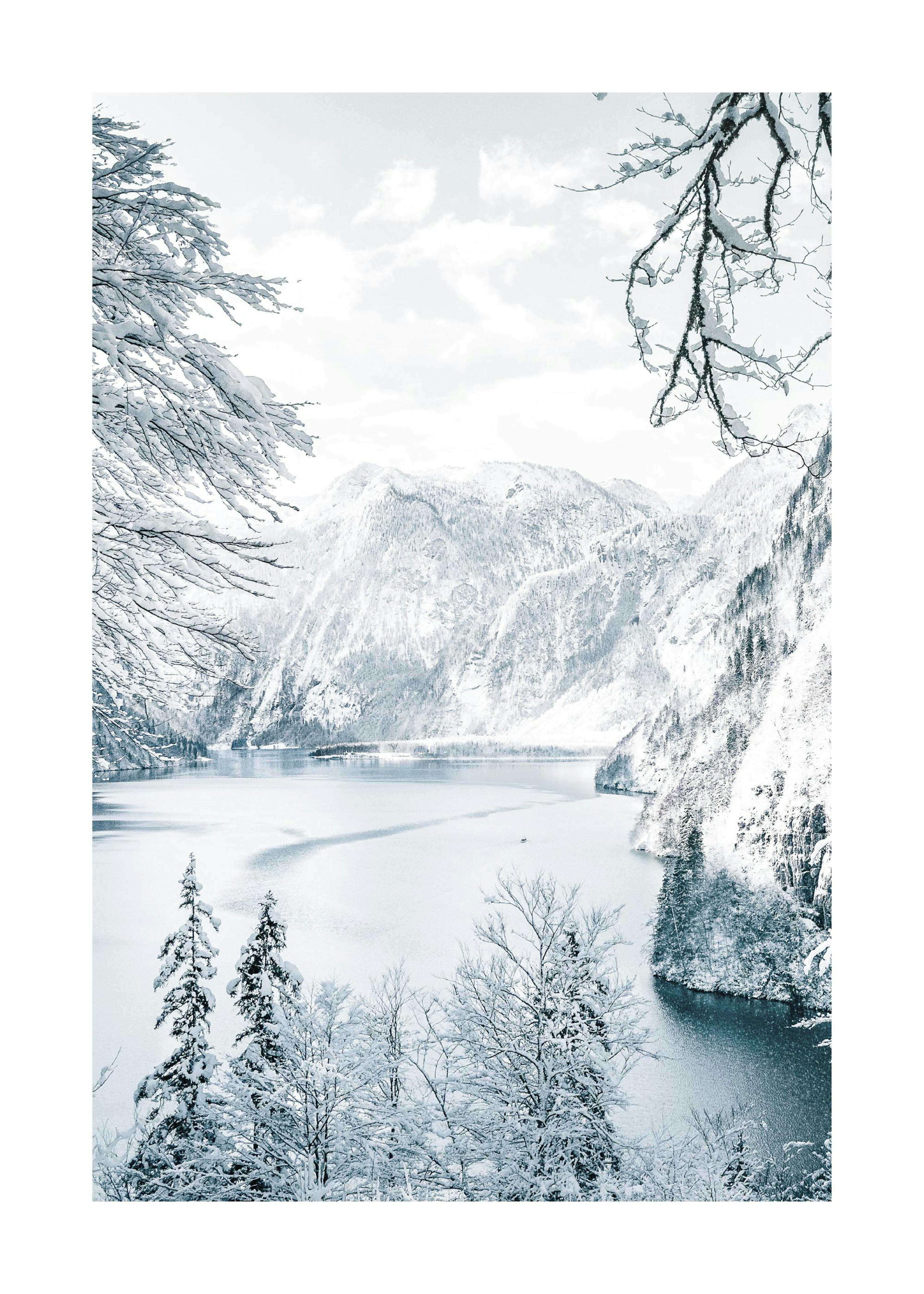 Winterlandschaft Poster 0