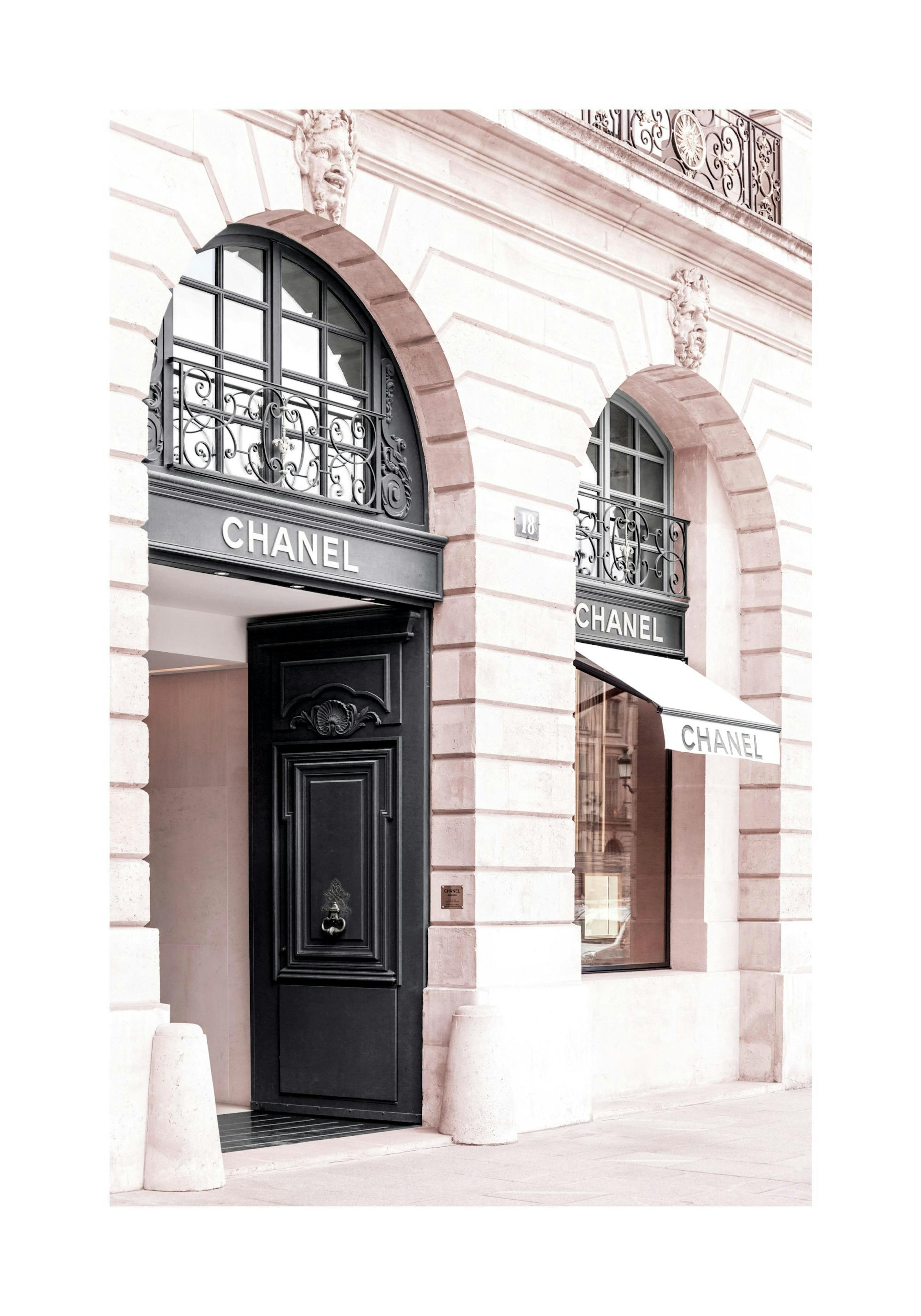 Roze Chanel Shop Poster thumbnail