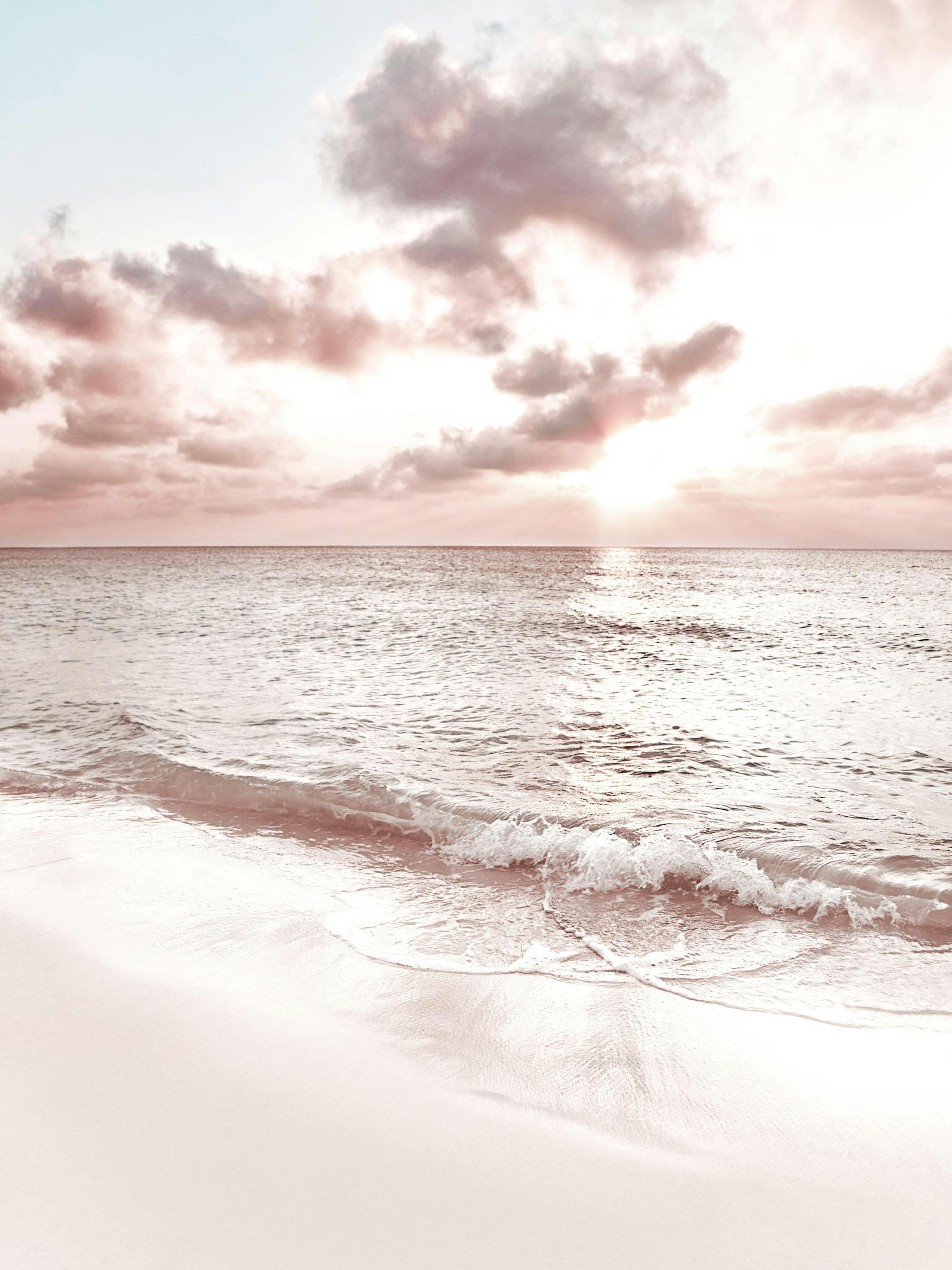 Peach Sunset Poster 0