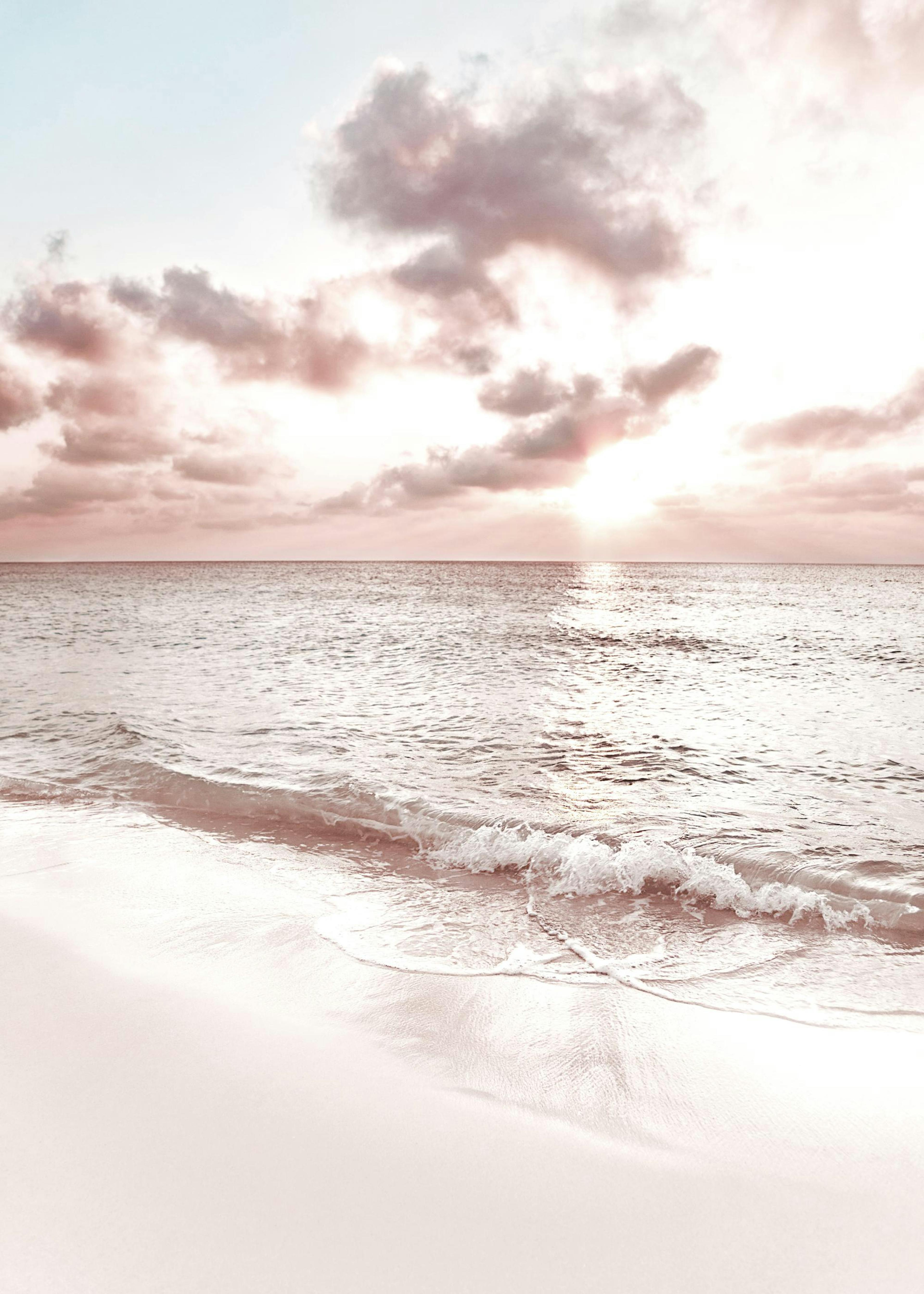 Peach Sunset Poster 0