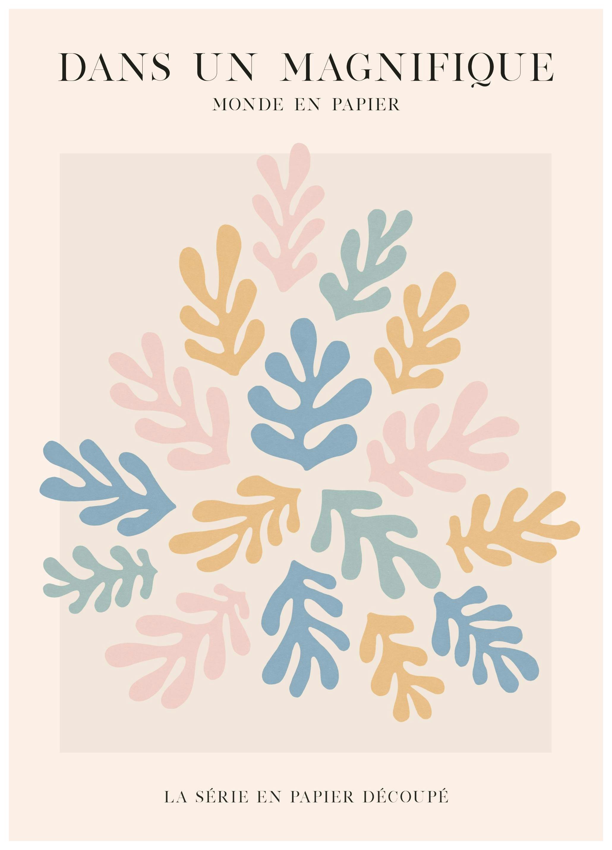 Plakat Wycinanki No 3 (30x40 cm) - Poster Store