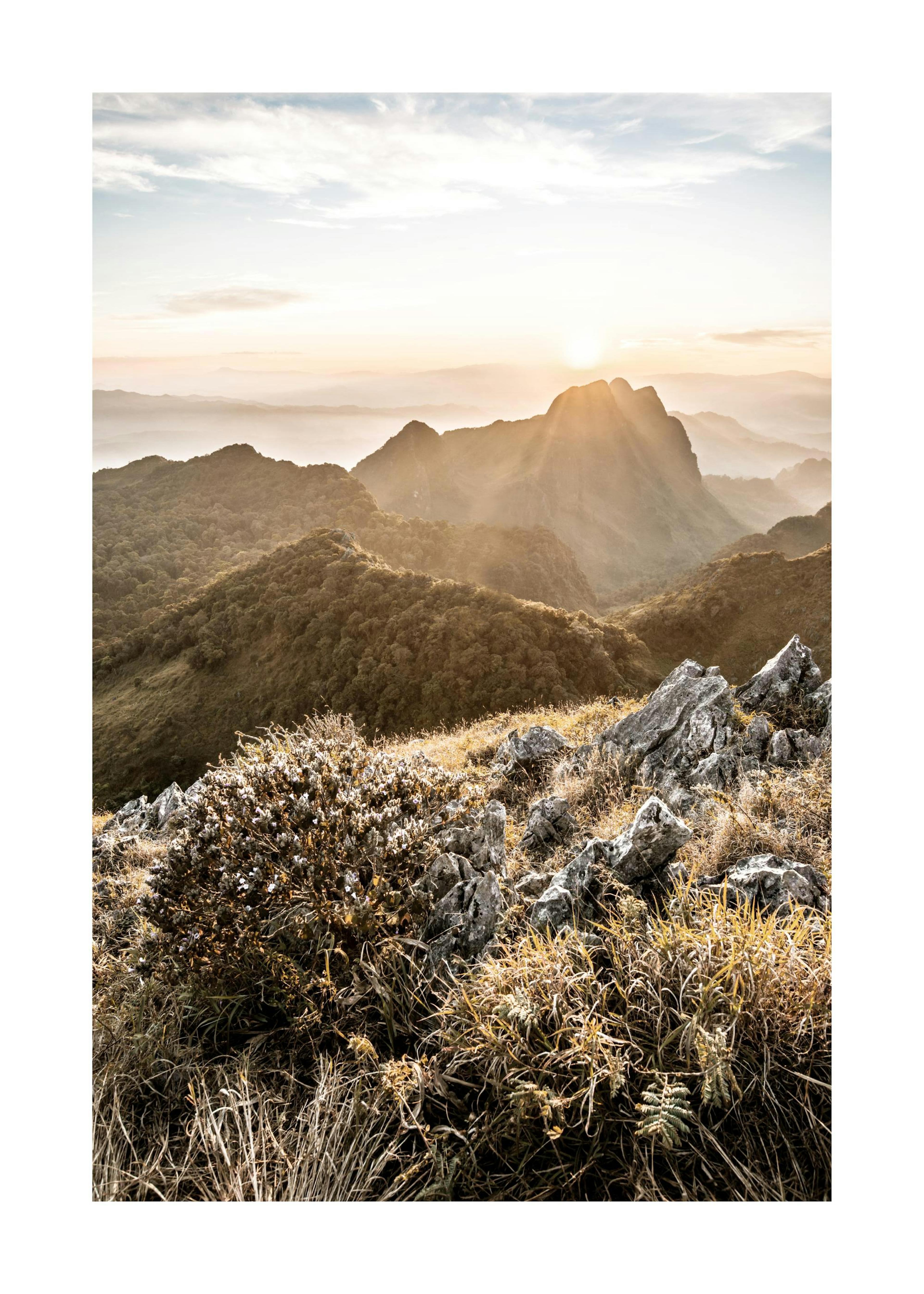 Landscape Sunrise Poster 0