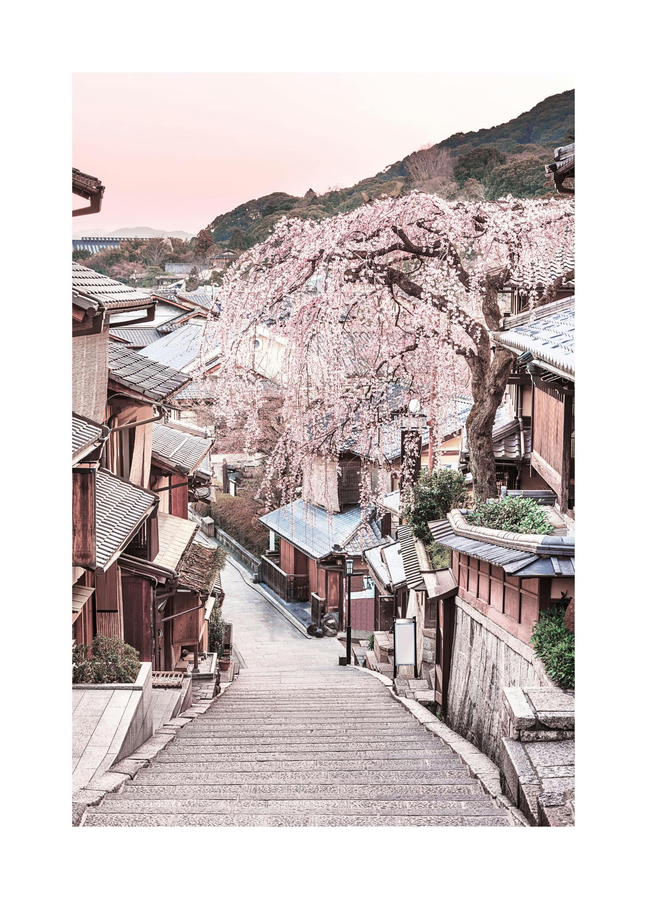 Rues de Kyoto Poster (30x40 cm) - Poster Store