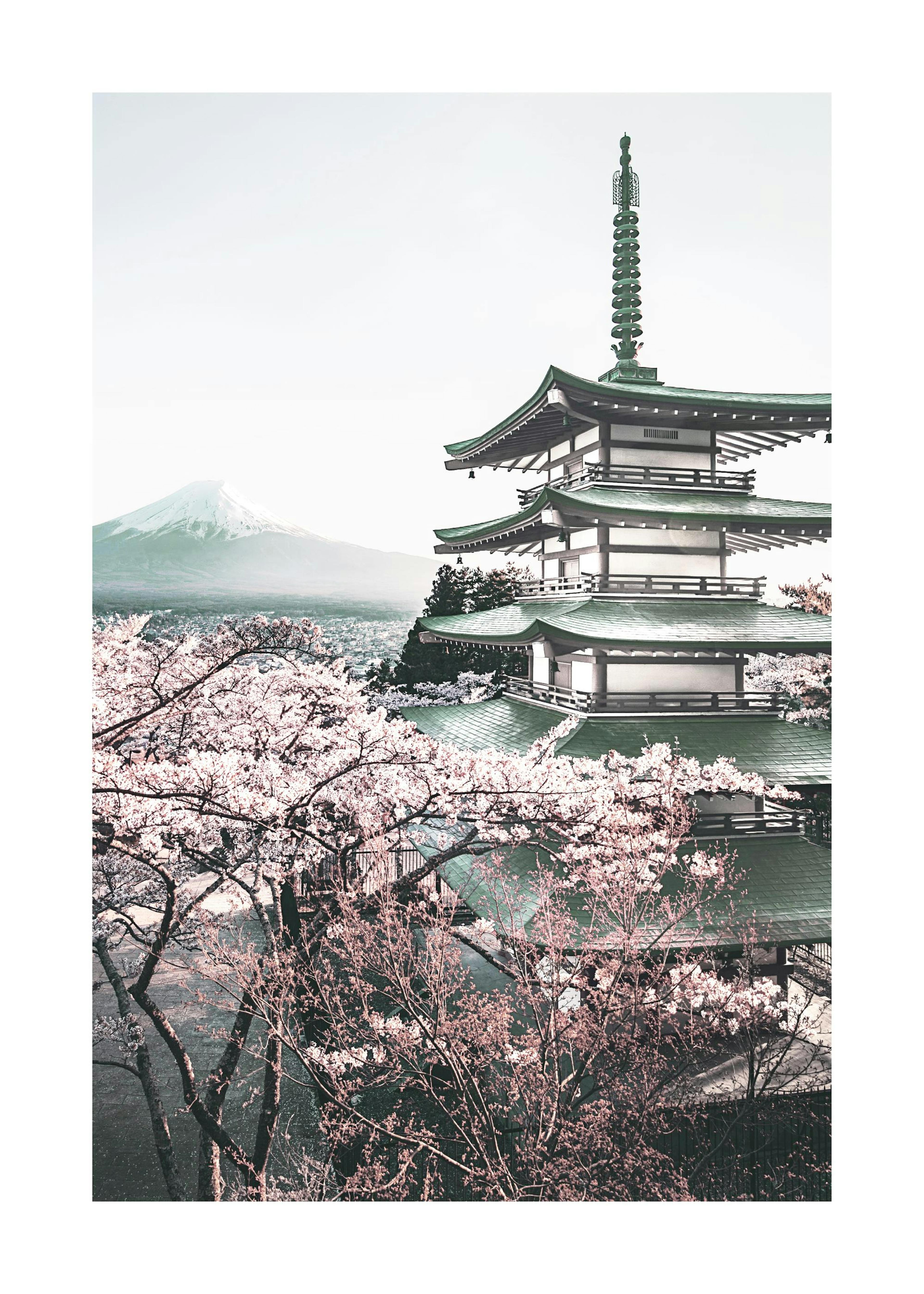 Chureito Pagoda Poster 0