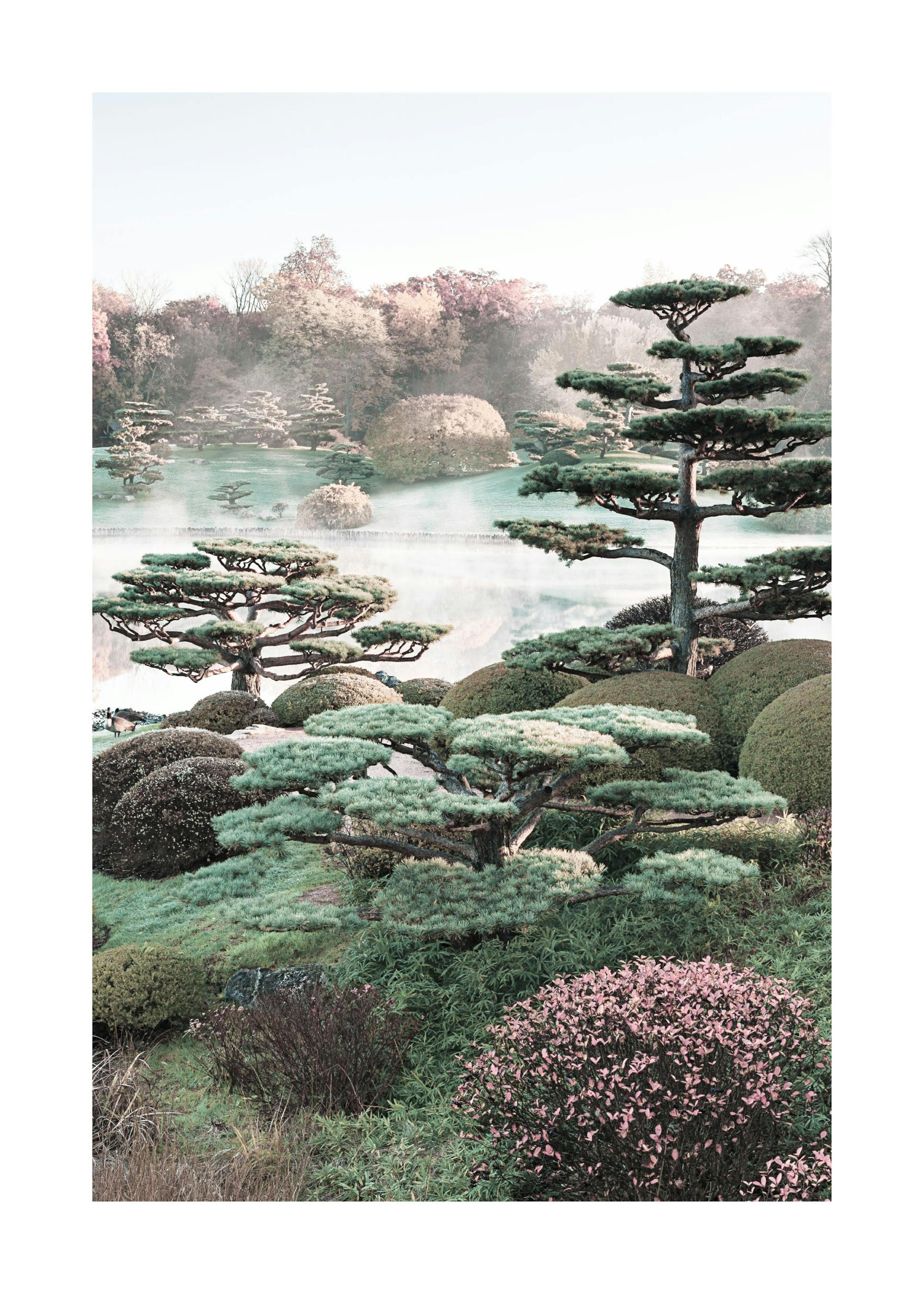 Botanische tuin poster 0
