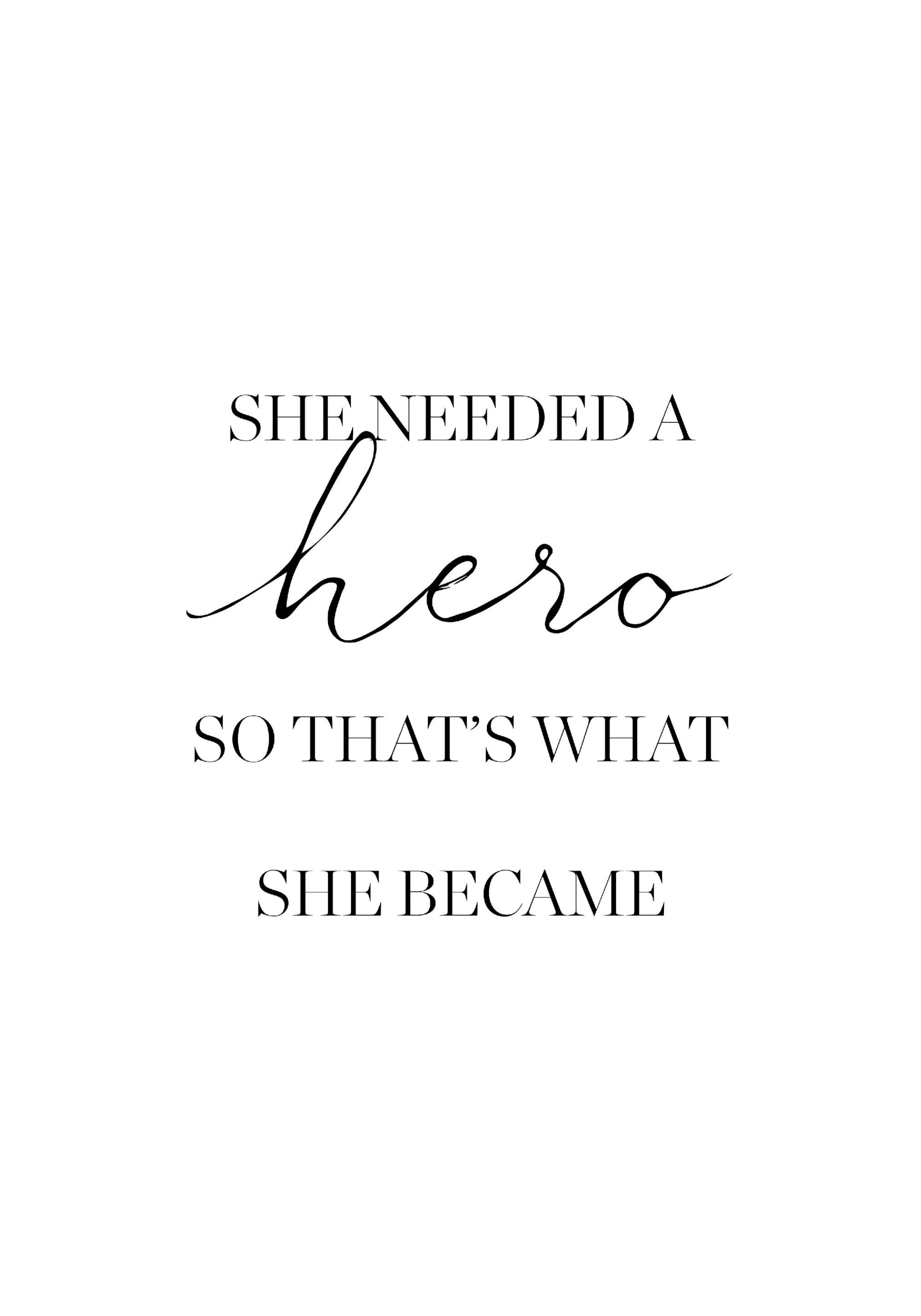 She Needed A Hero 포스터 thumbnail