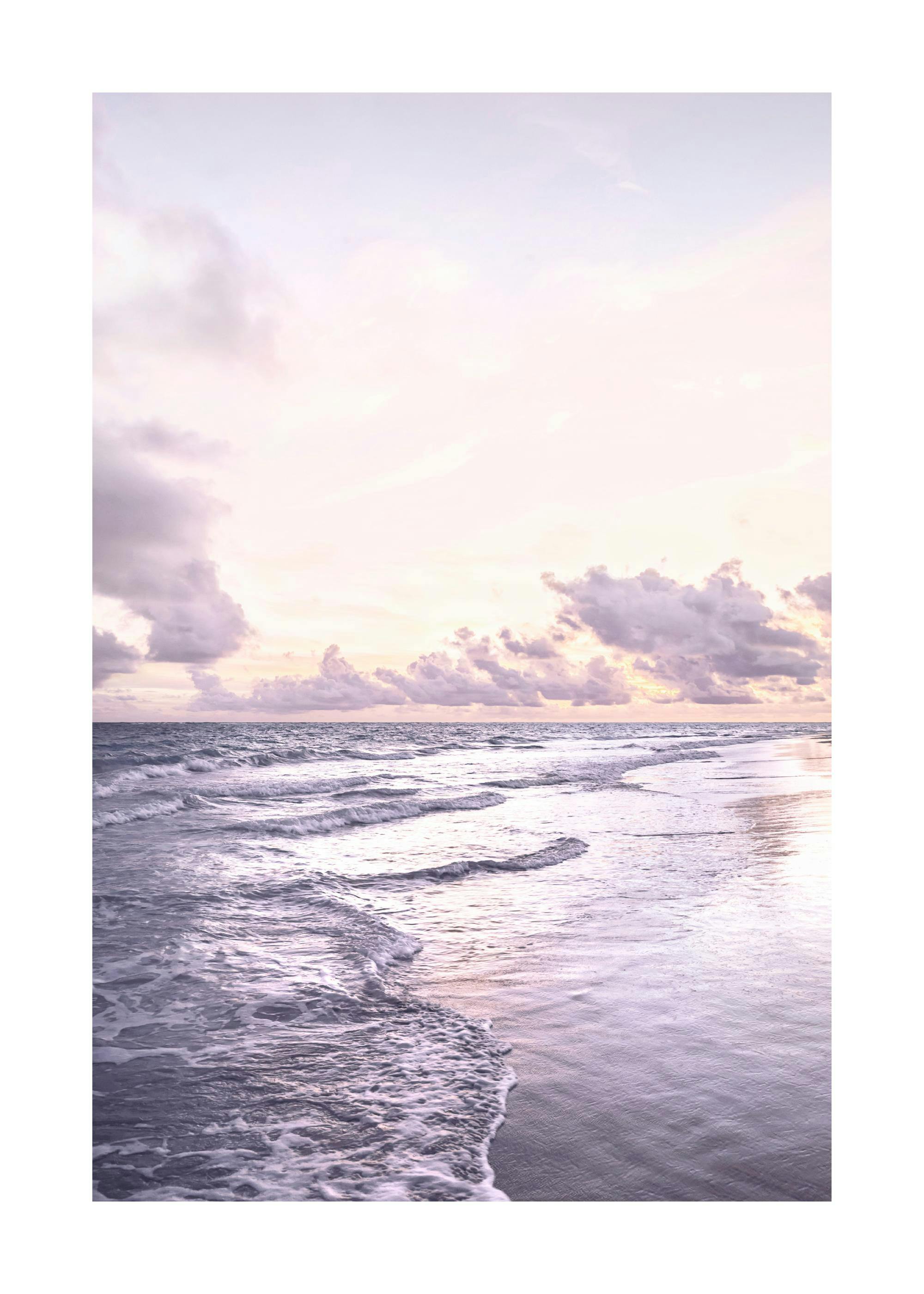 Purple Waves Poster 0