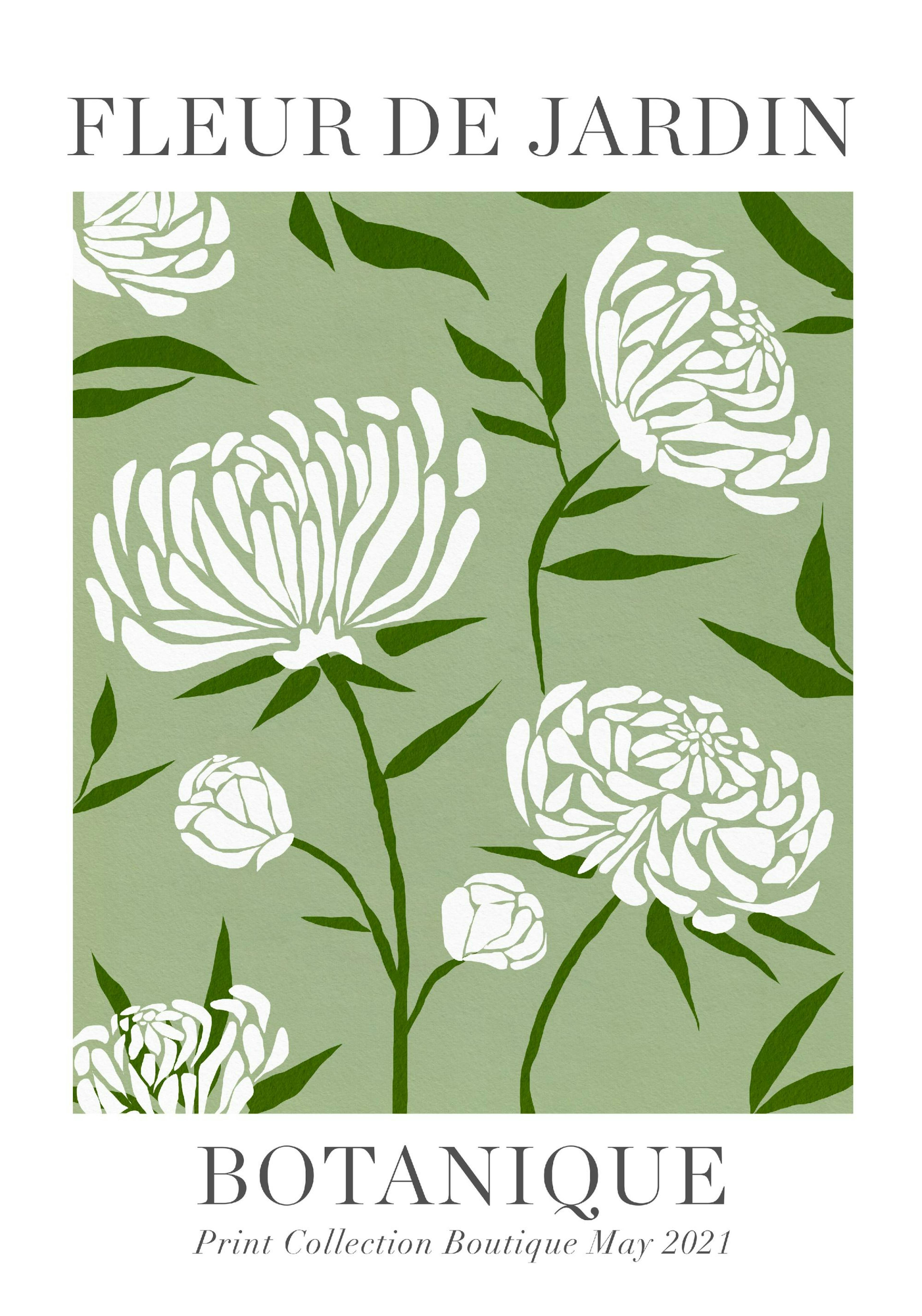 Fleur de Jardin Botanique ポスター thumbnail