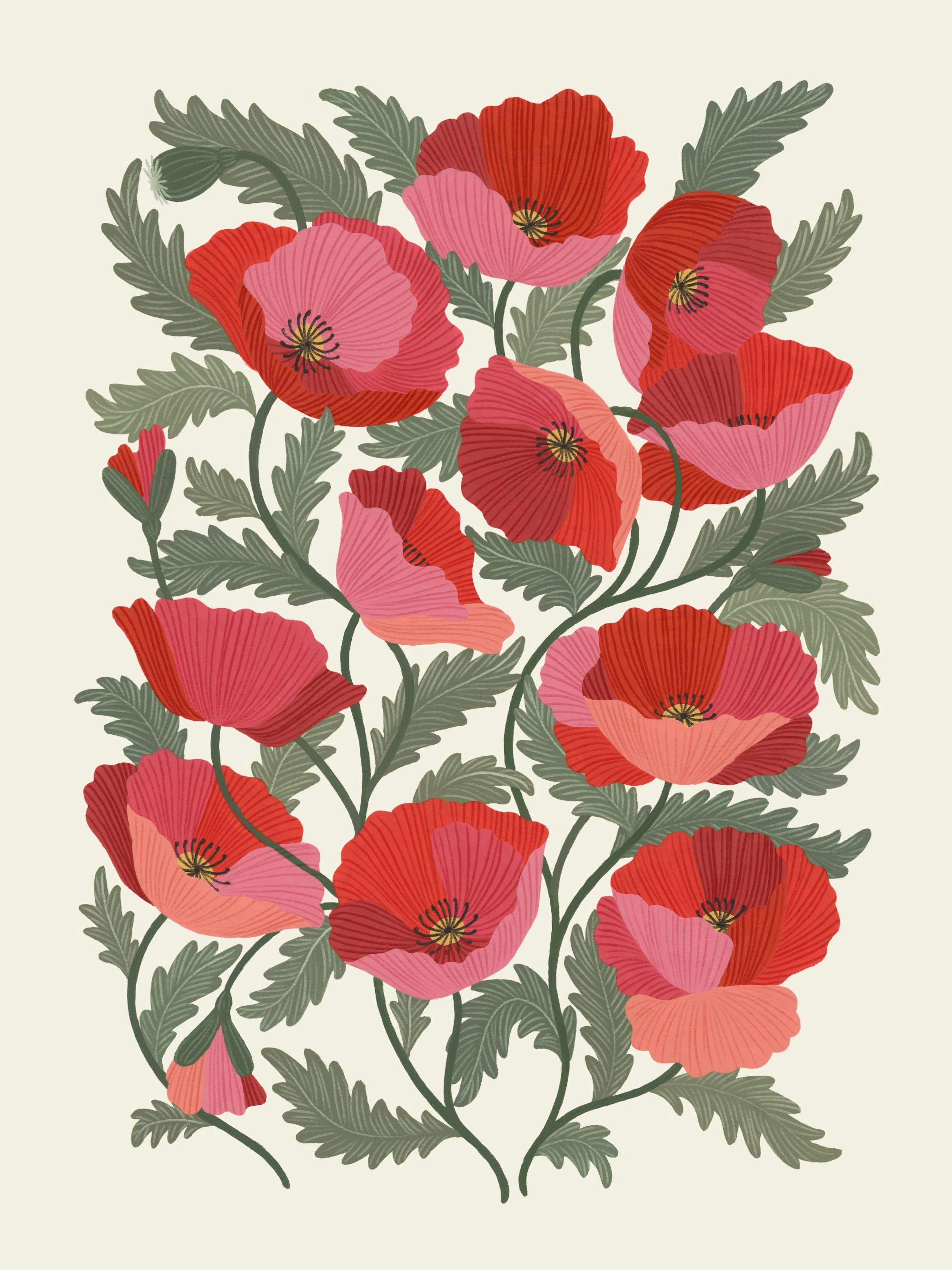 Poppy Art Poster thumbnail