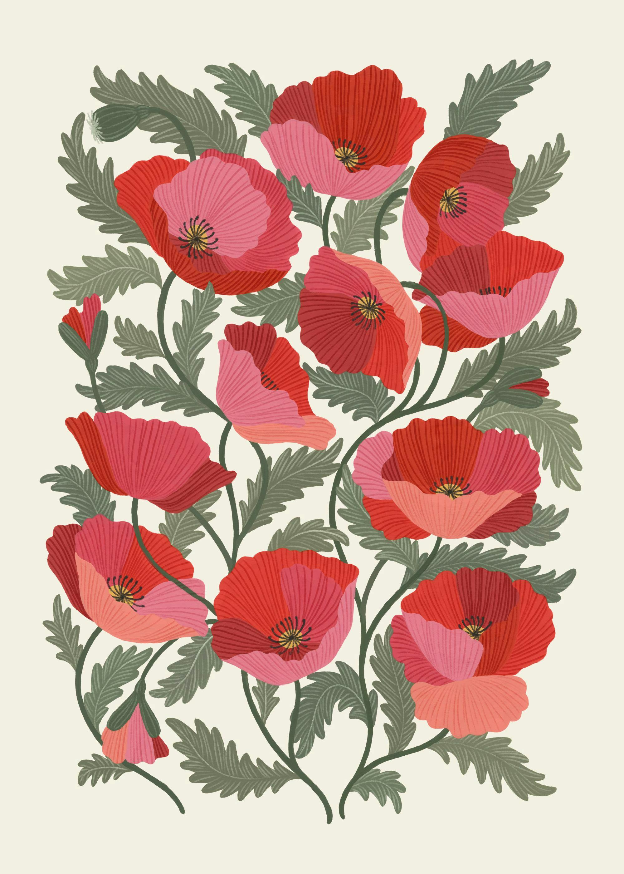 Poppy Art Poster 0