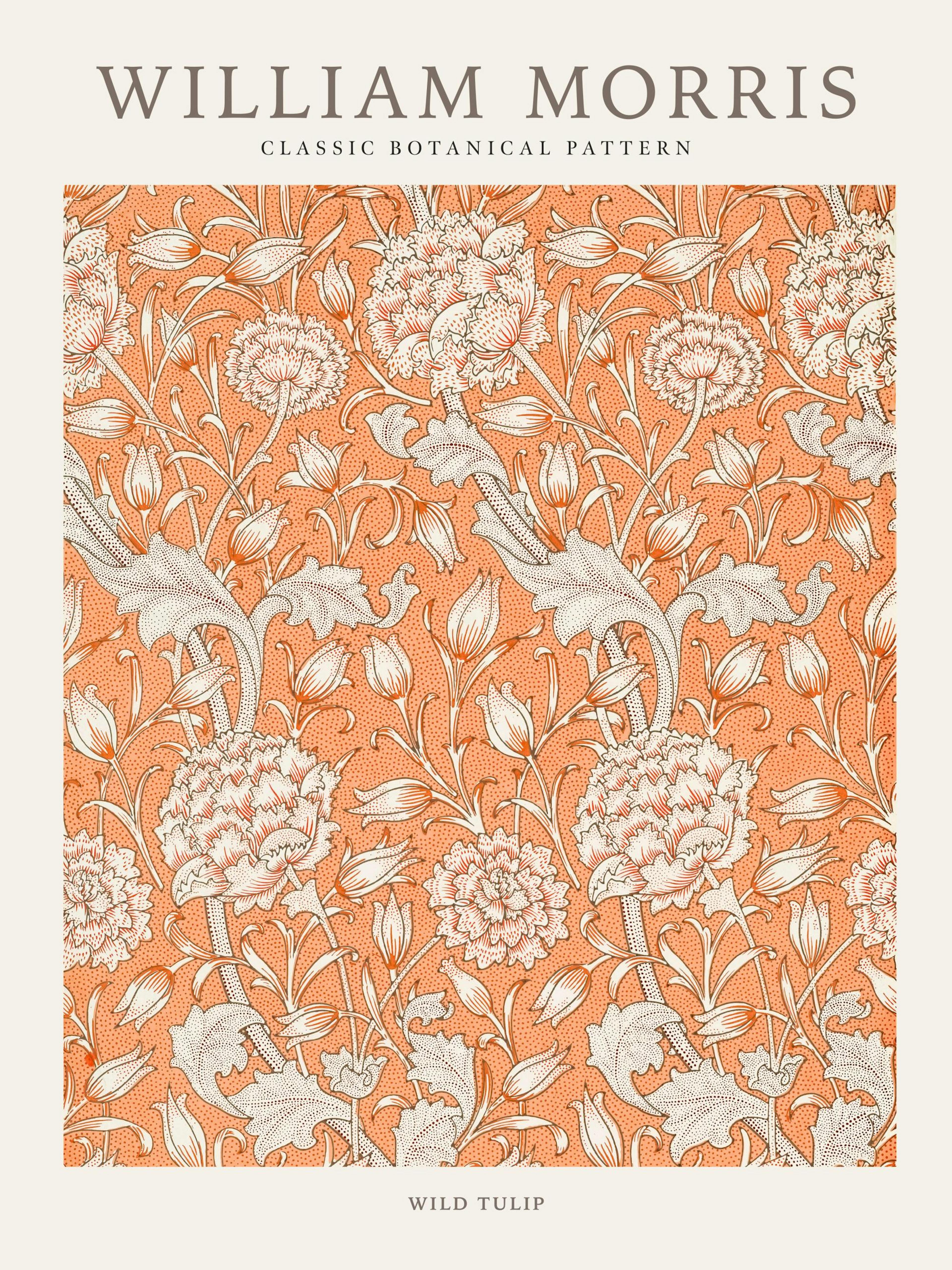 William Morris - Wild Tulip Poster thumbnail