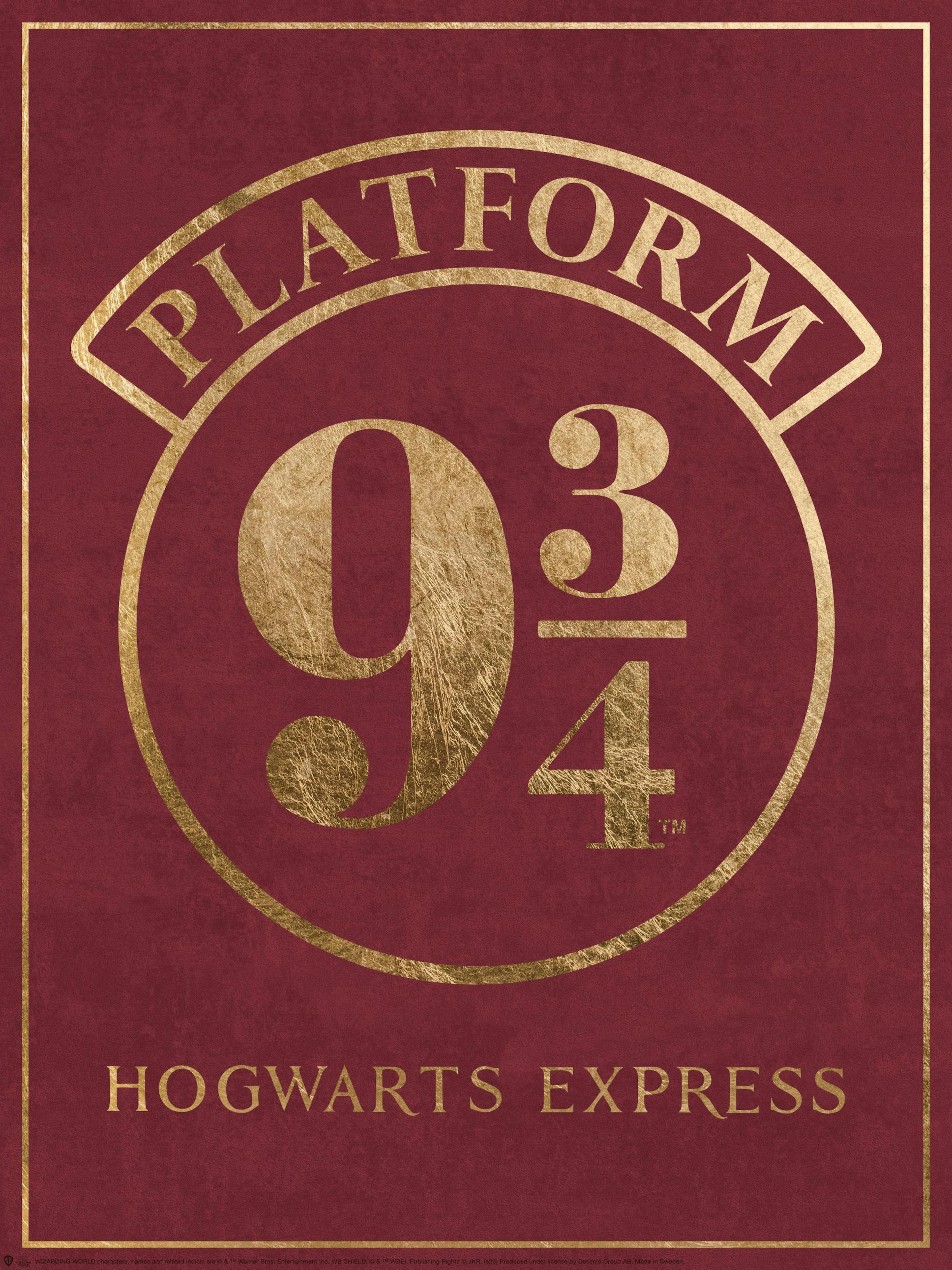 Harry Potter™ - Platform 9 3/4 Poster thumbnail