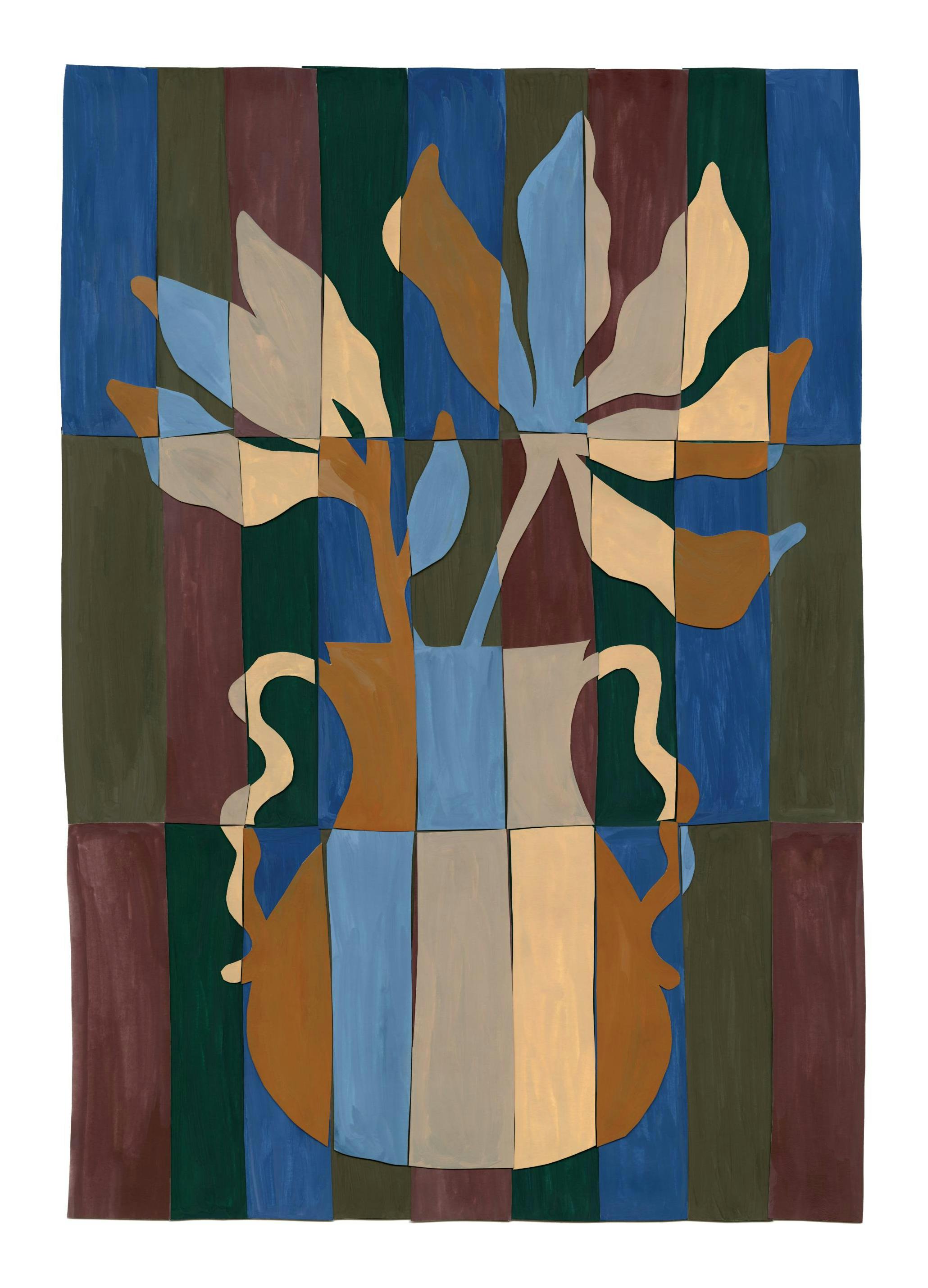 Prints Retro Vase Poster (50x70 cm) - Poster Store
