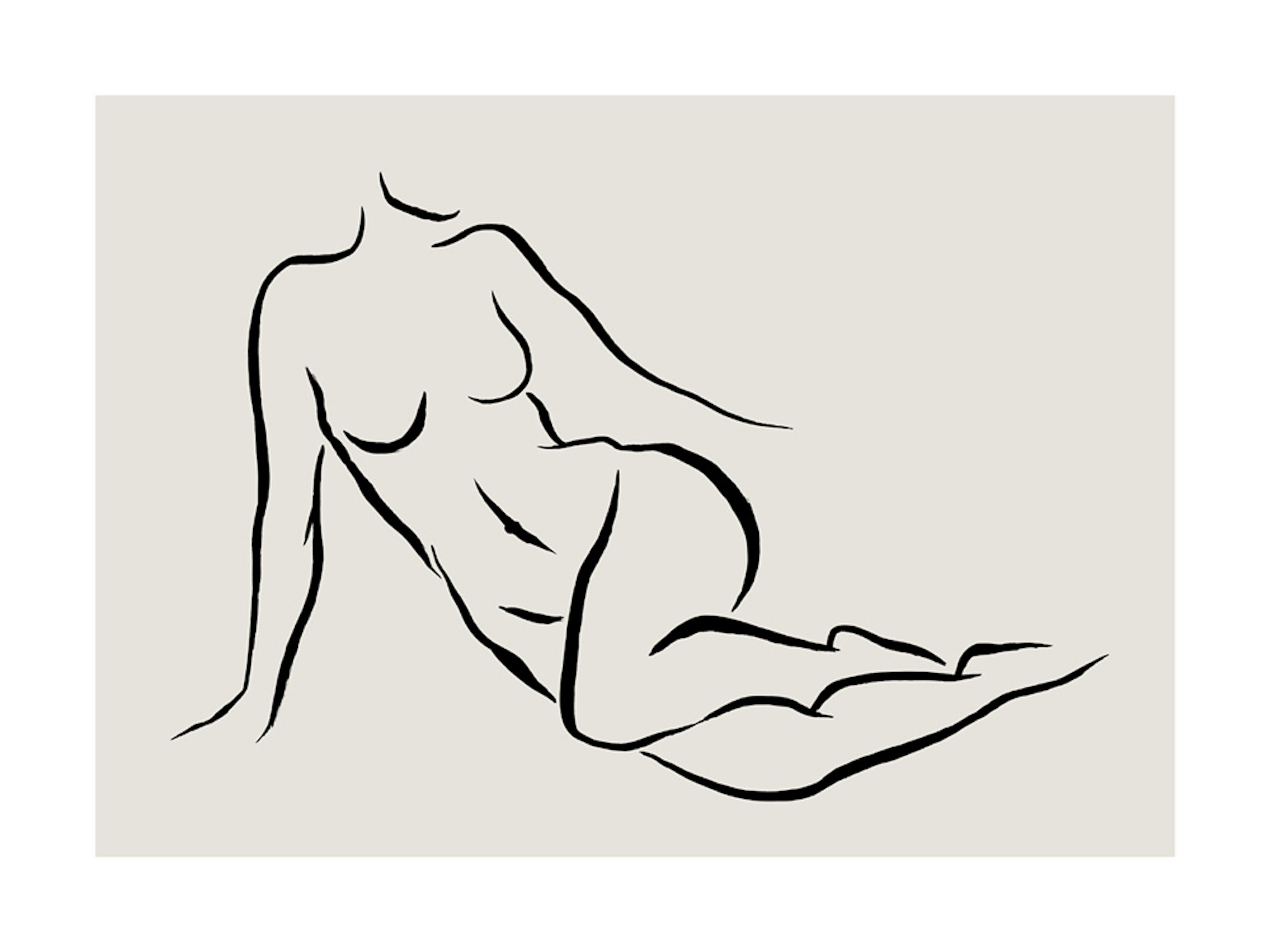 Weibliche Linien Nr.2 Poster thumbnail