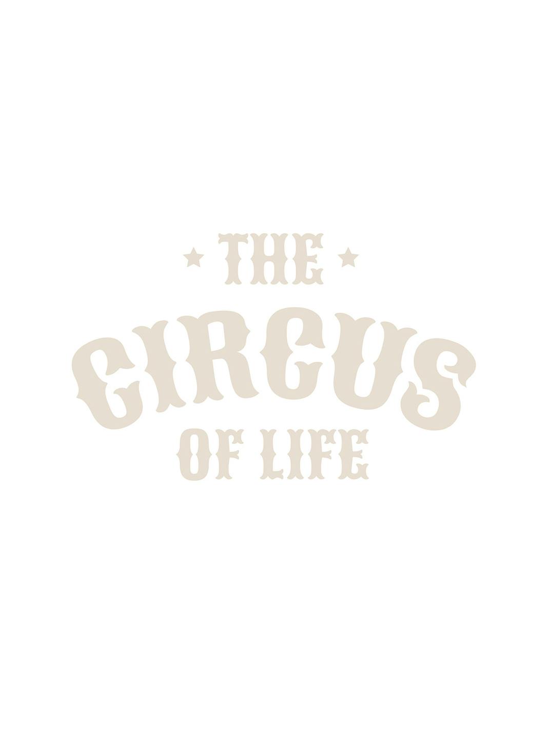 The Circus of Life'-poster (21x30 cm) - Poster Store