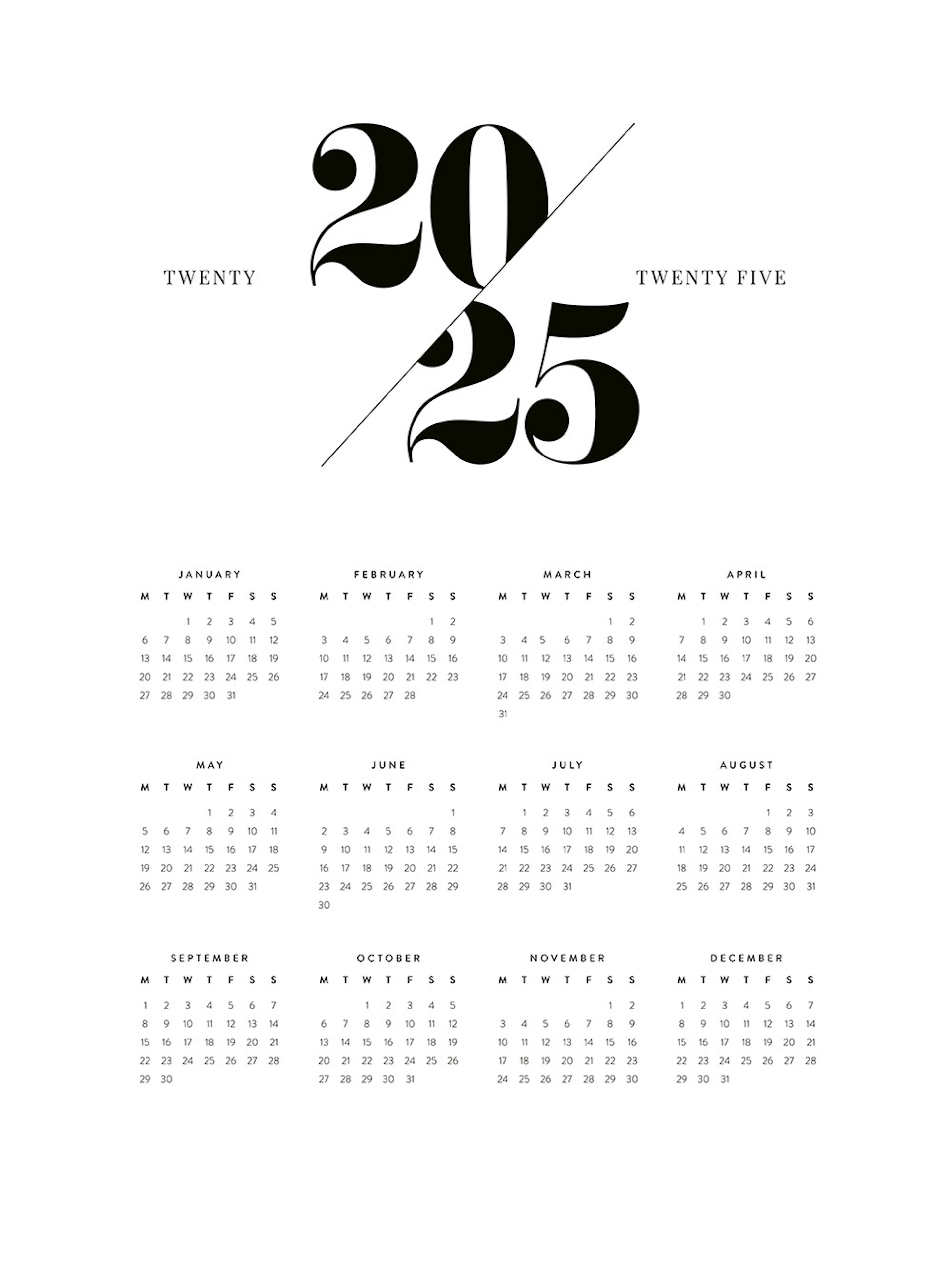 2025 달력 포스터 thumbnail