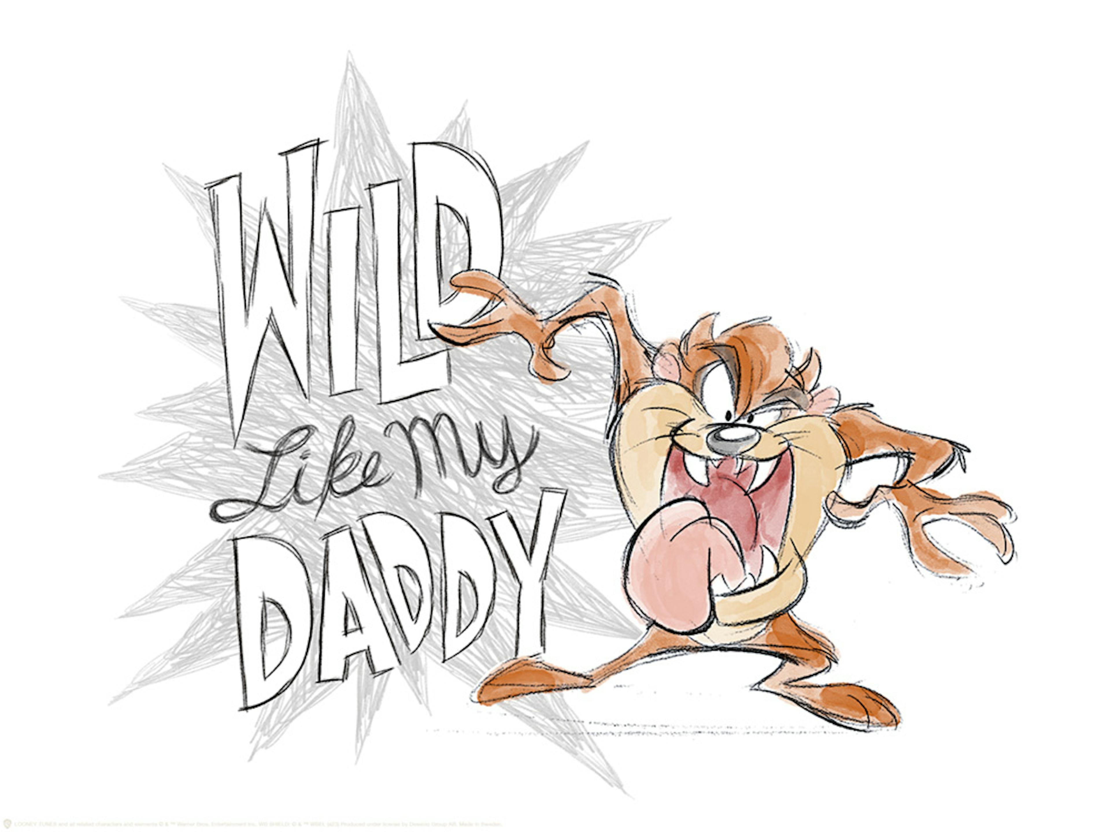 Looney Tunes™ - Wild Like My Daddy Plakat thumbnail
