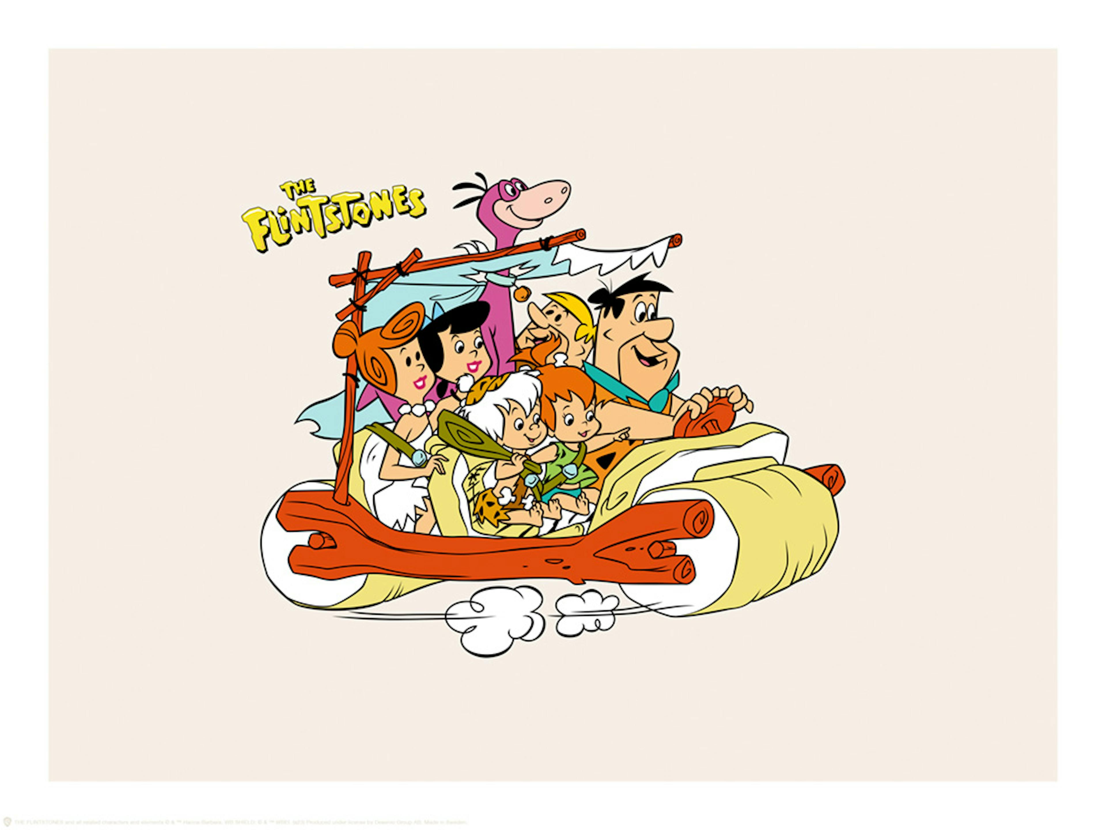 The Flintstones™ Family Ride Poster thumbnail