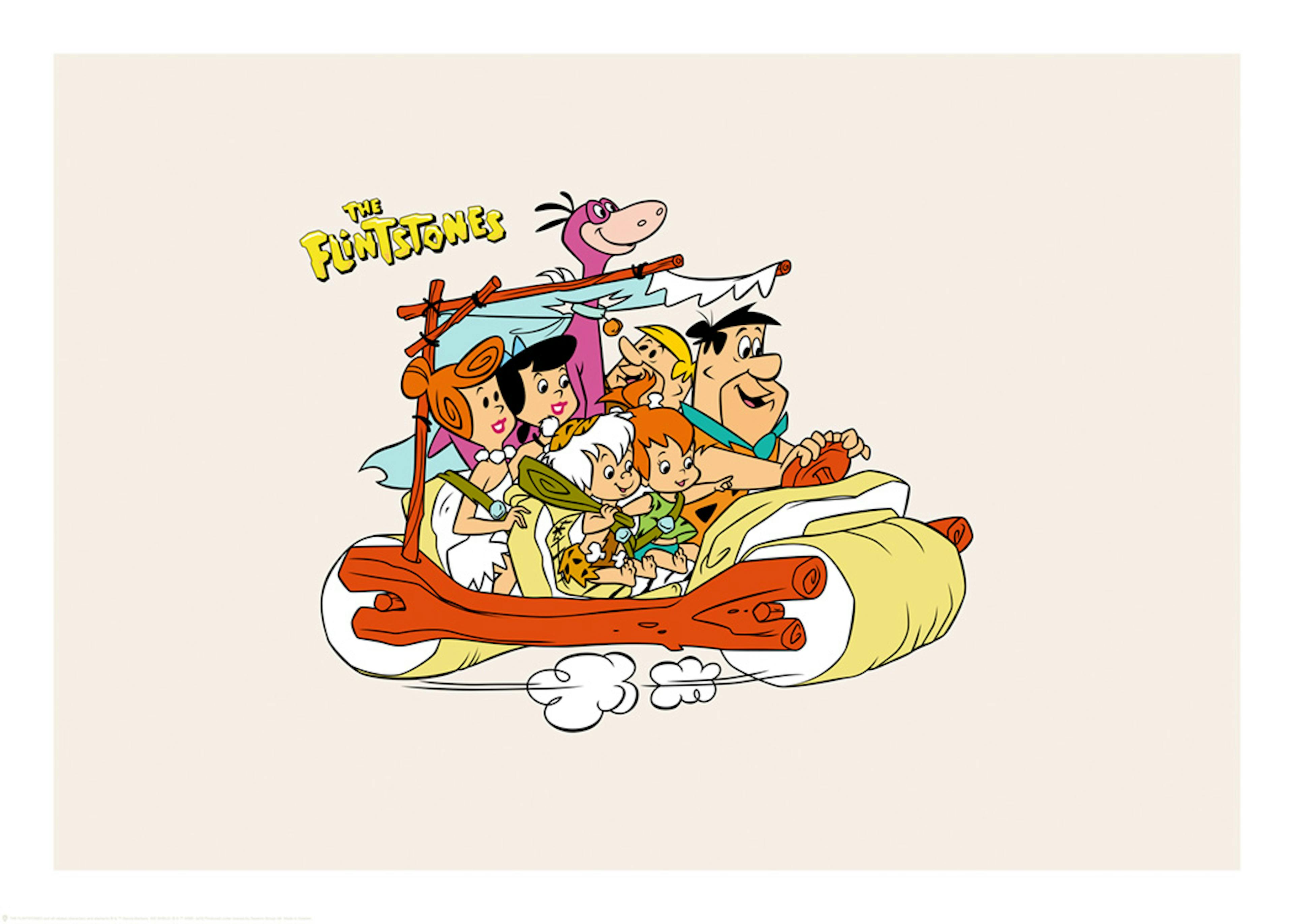 The Flintstones™ Family Ride Poster 0