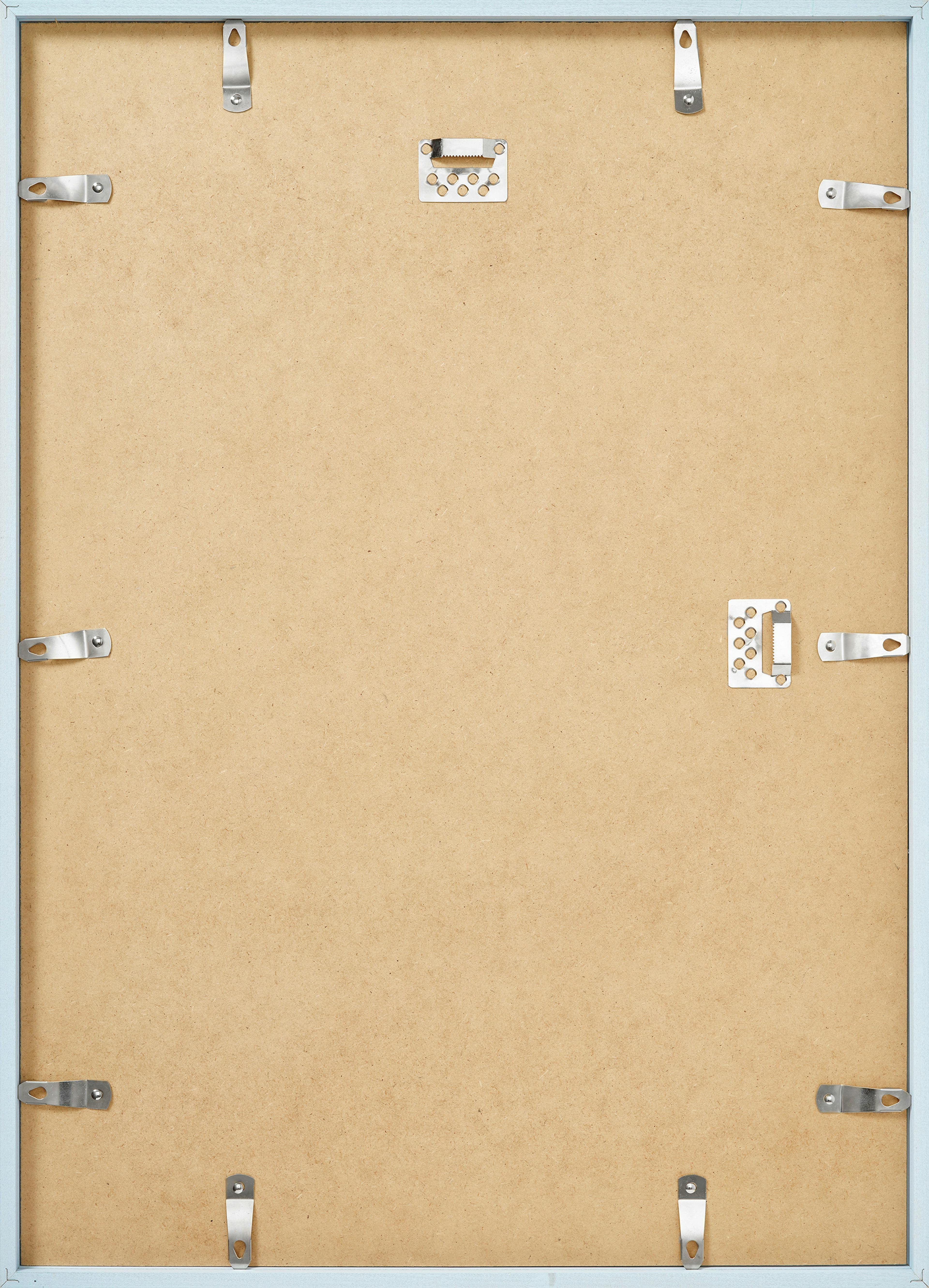 Cadre bleu pâle 50x70 cm thumbnail