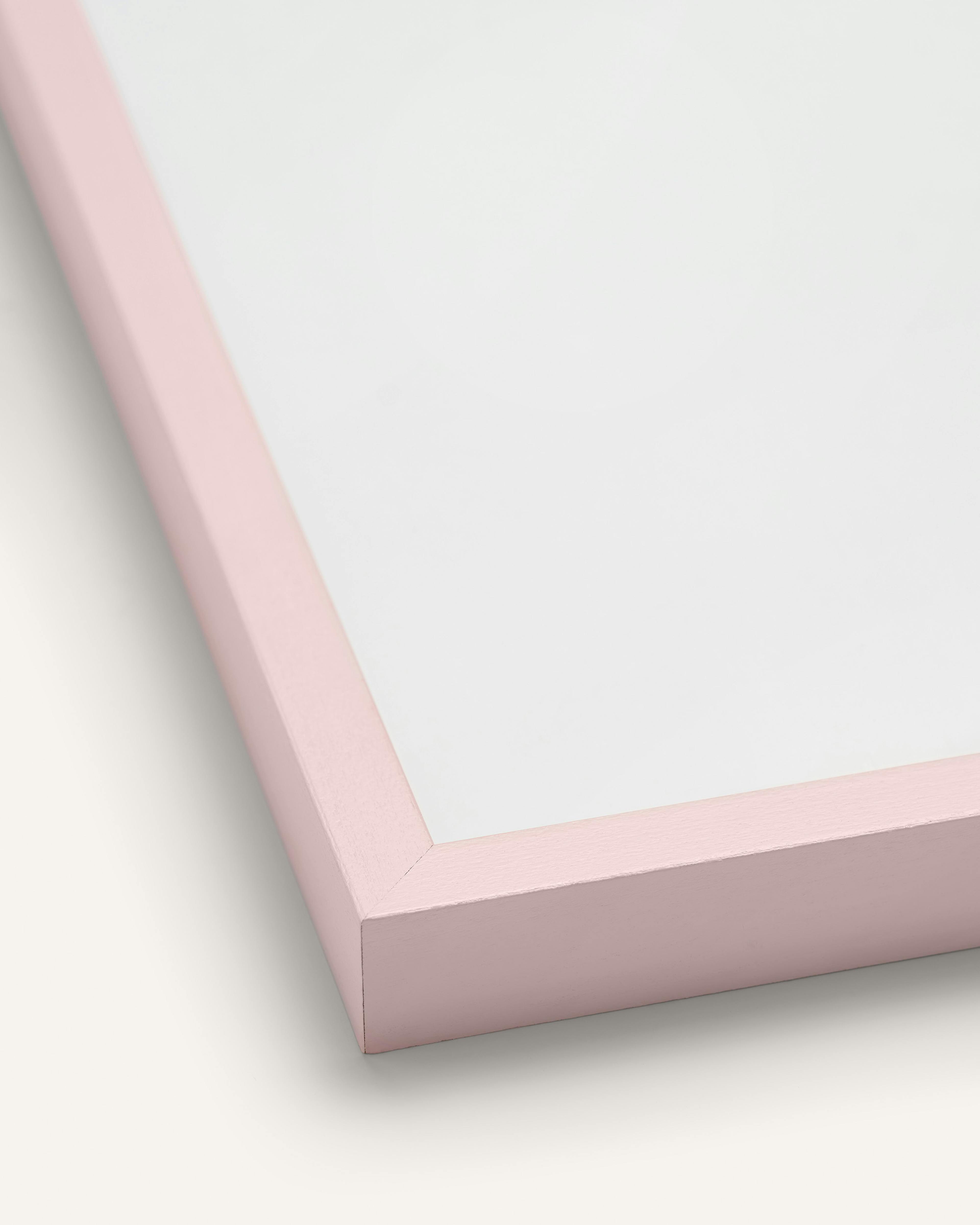 Pink picture frame, 12" x 16" in plexi thumbnail