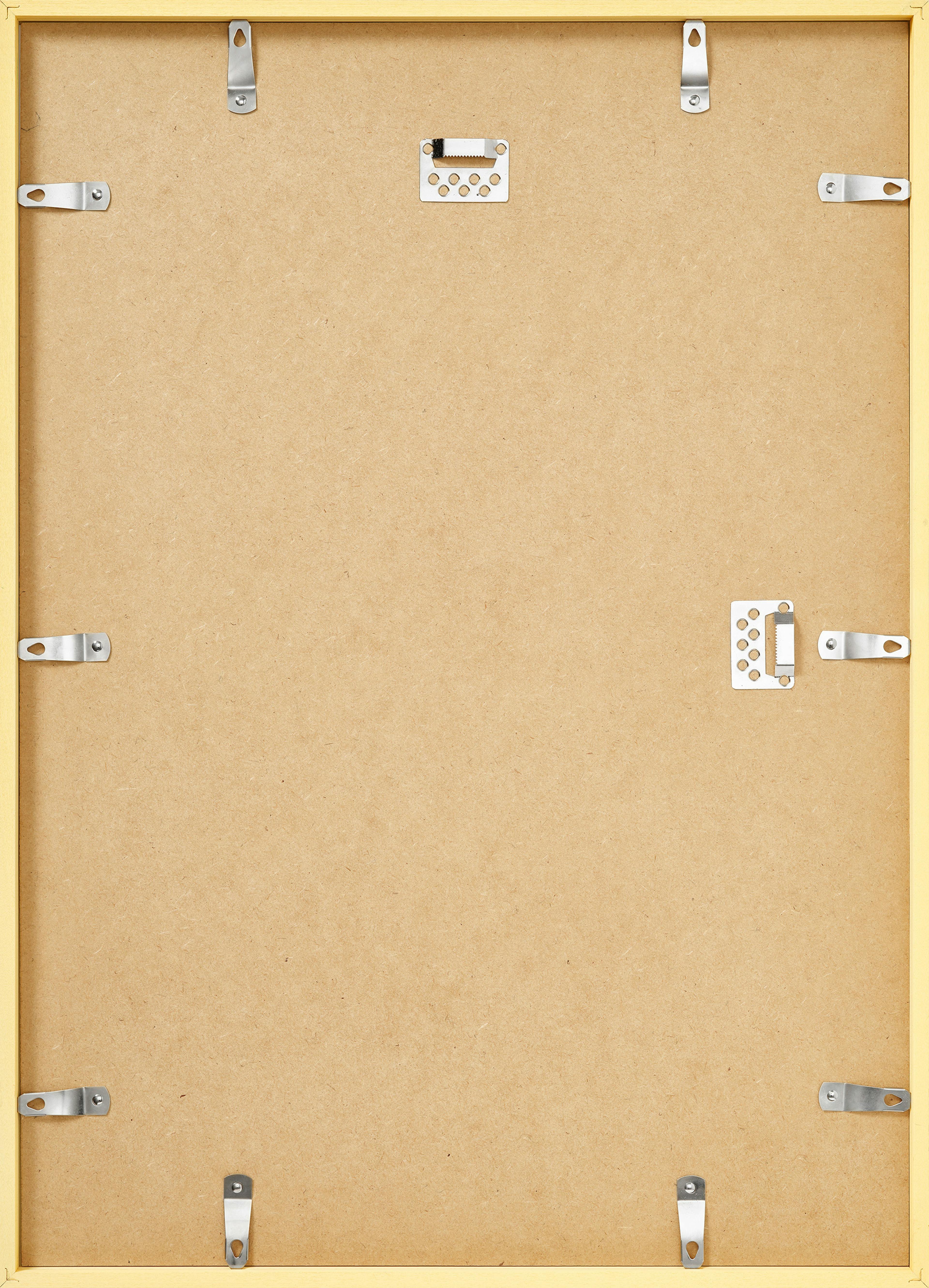 Yellow picture frame, 12" x 16" in plexi thumbnail