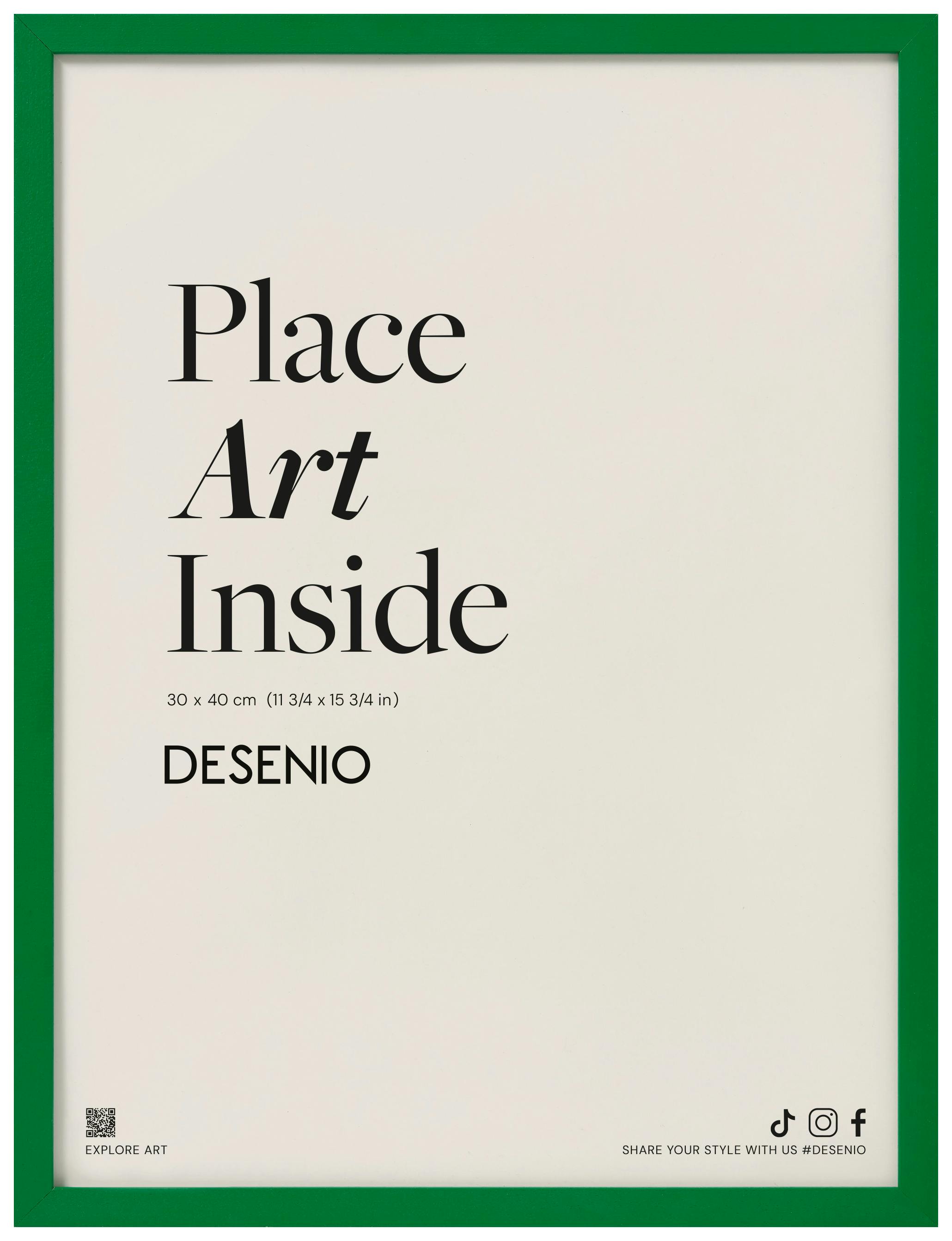 Green picture frame 30x40 cm (30x40 cm) - Poster Store High Quality Picture Frames