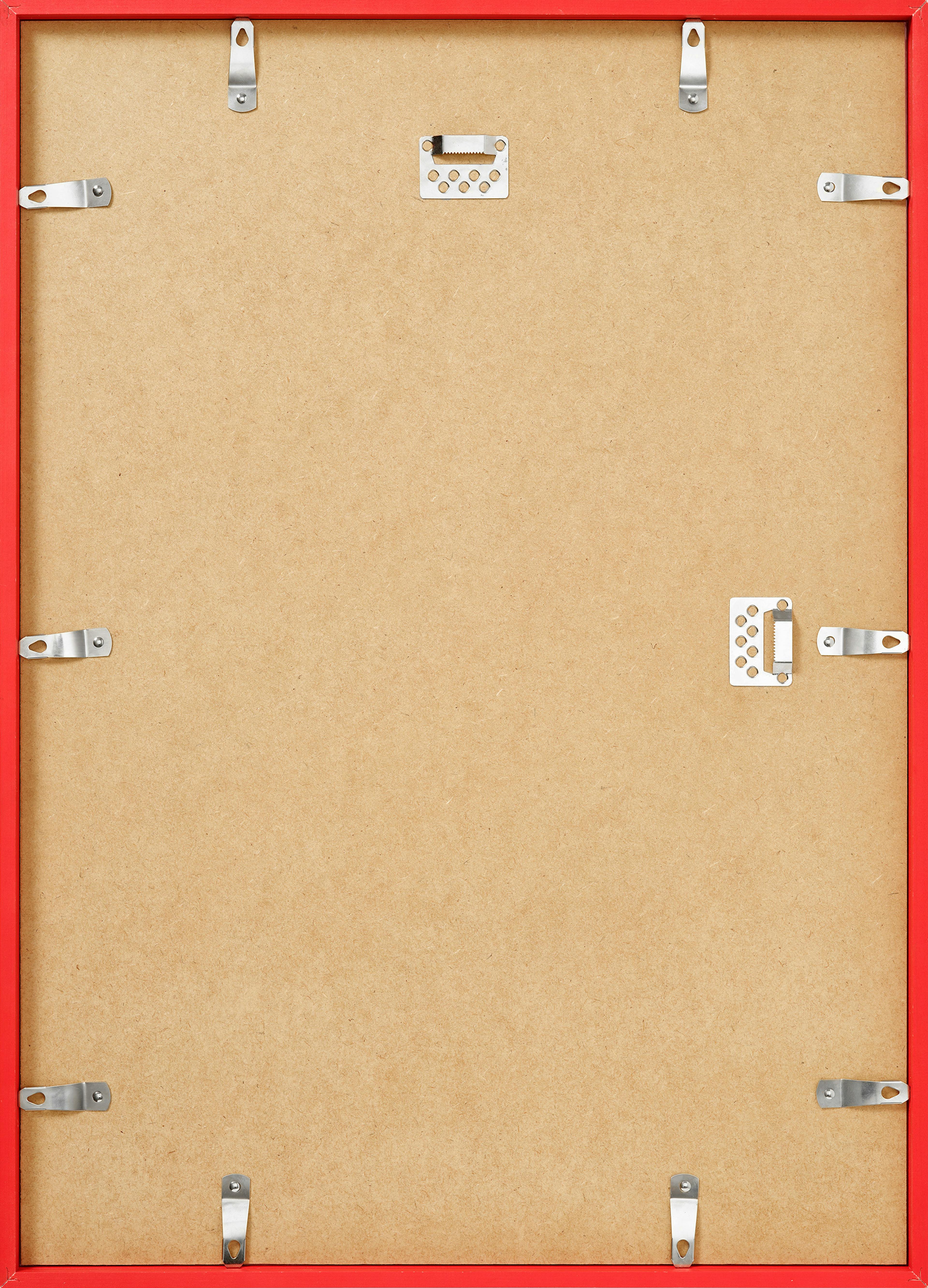 Red picture frame 50x70 cm thumbnail
