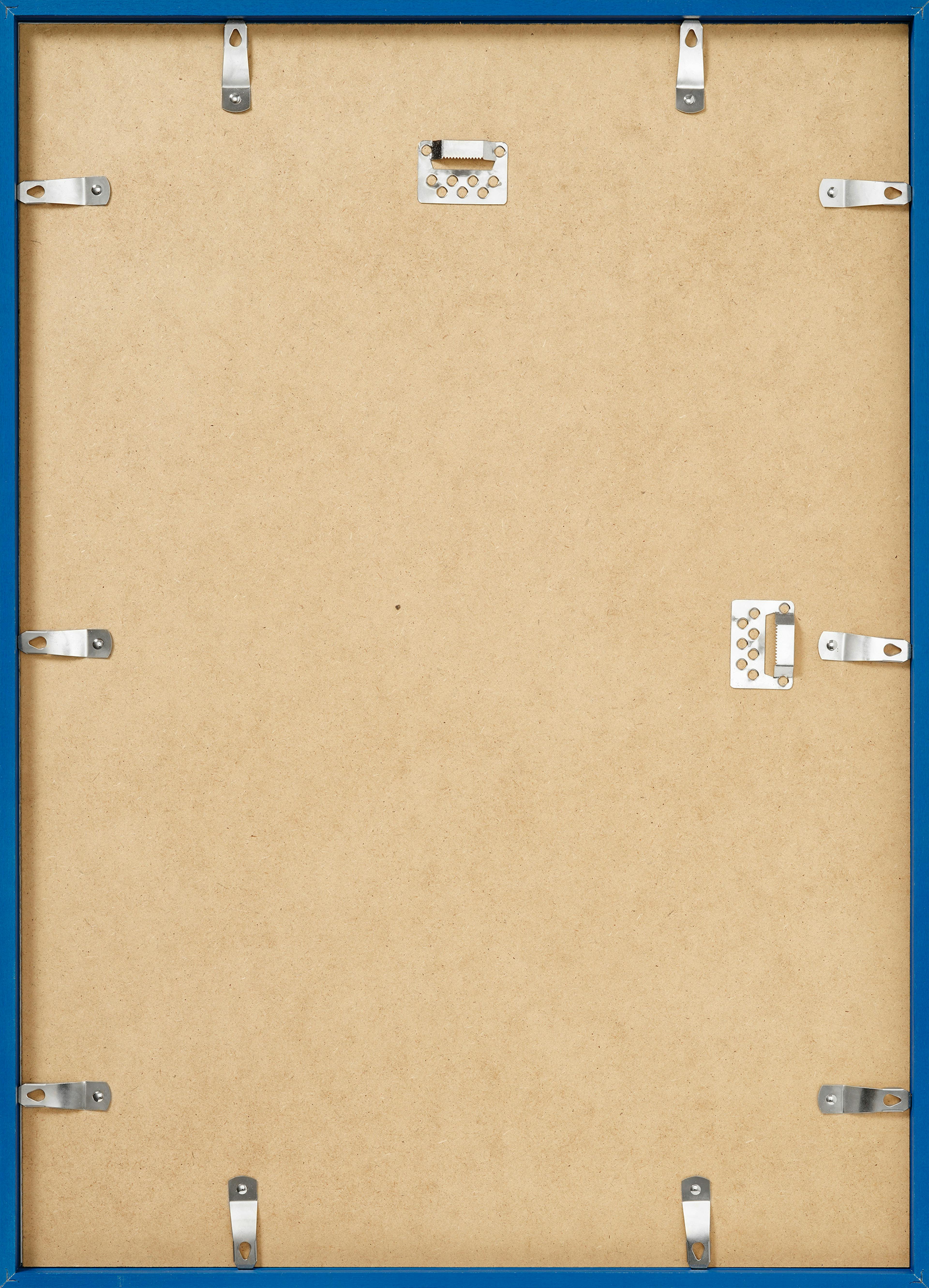 Blue picture frame, 20" x 28" in plexi thumbnail