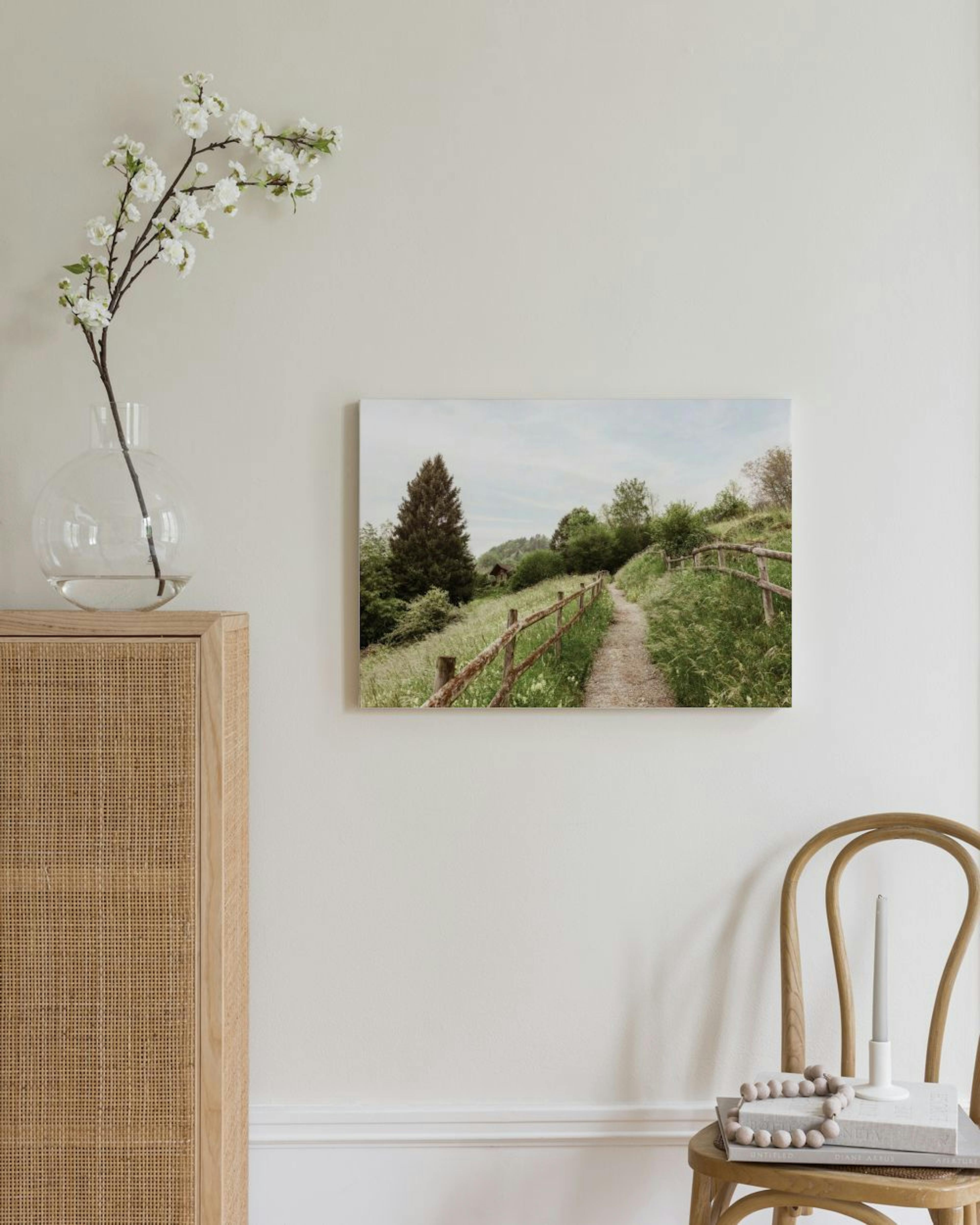Pad door de Heuvels Canvas thumbnail