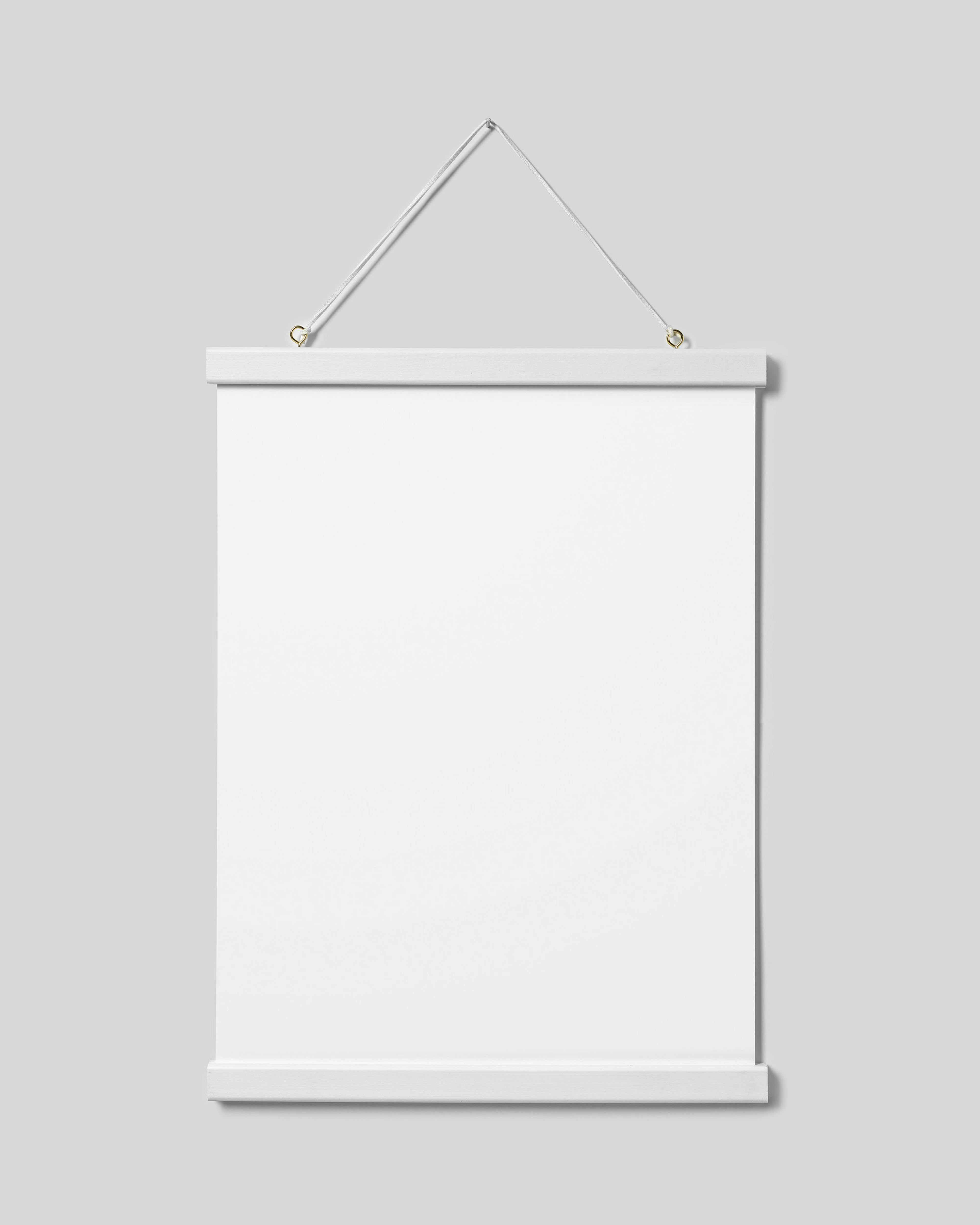 Poster hanger white 0