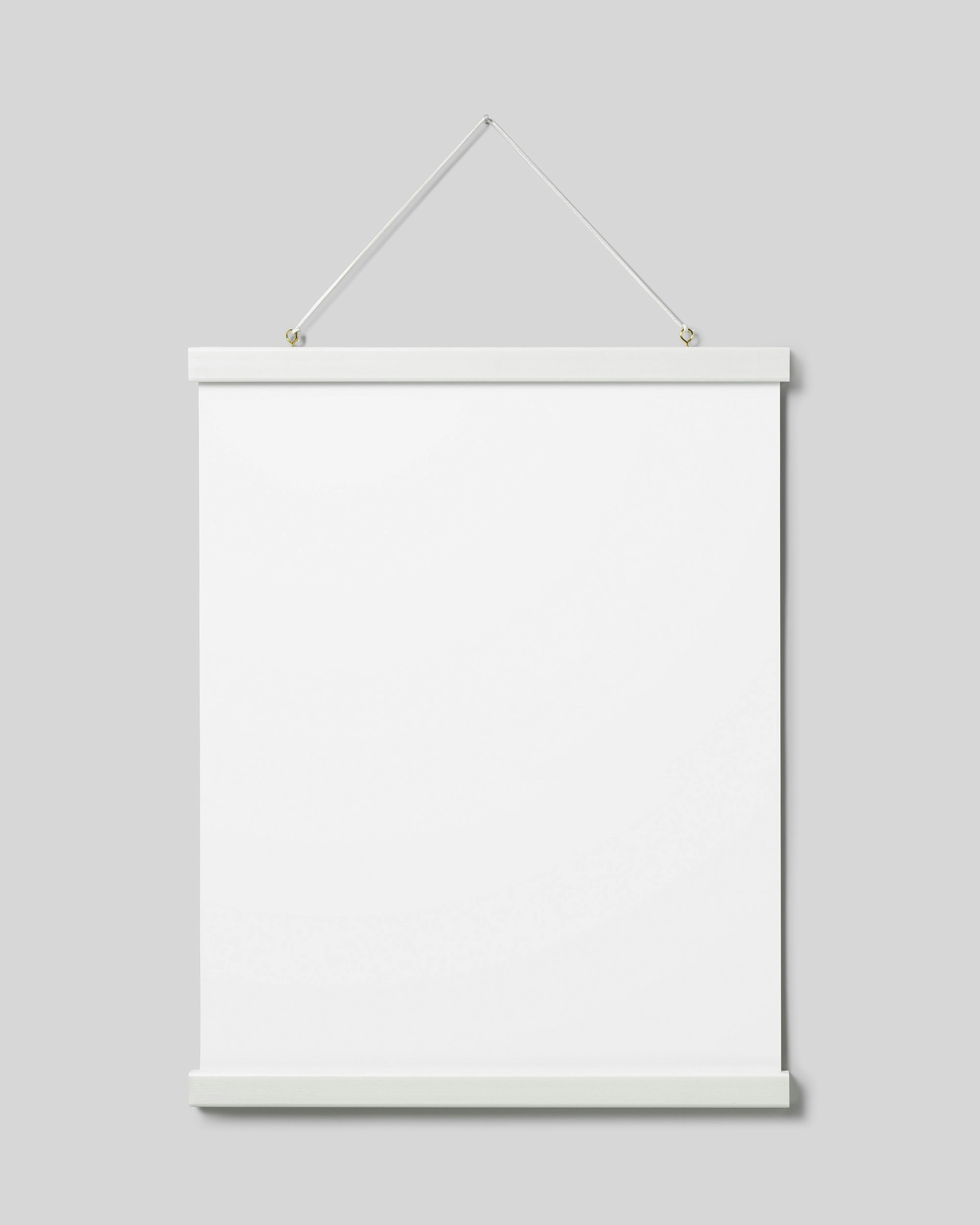 Poster hanger white 0